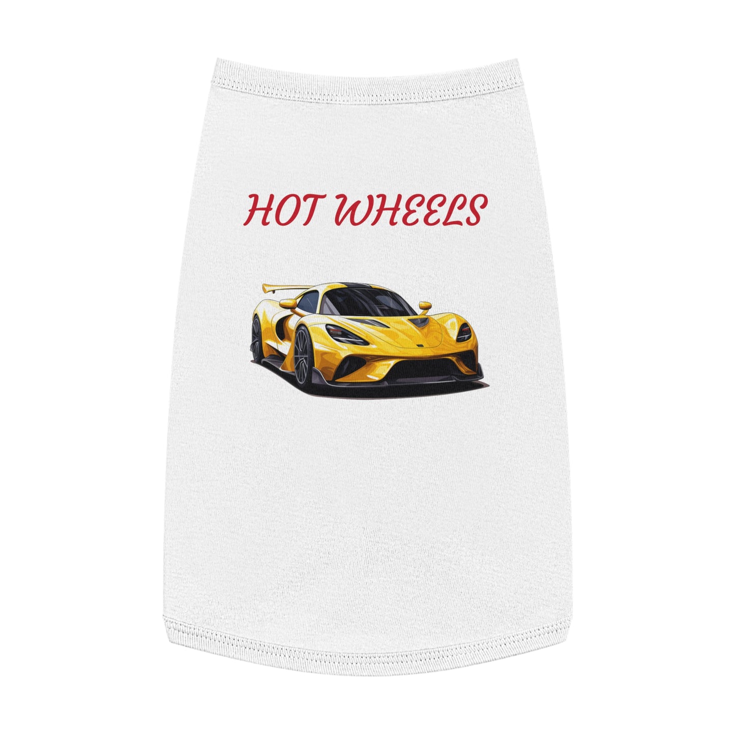 Princess Grace  Hot Wheels Pet Tank Top  Stylish Automotive Dog Shirt for Car Lovers