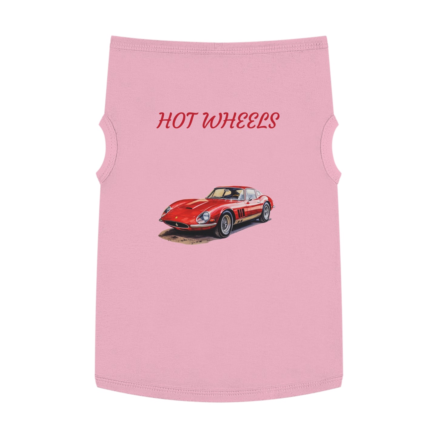 Princess Grace  Hot Wheels Stylish Pet Tank Top Design for Trendy Furry Friends