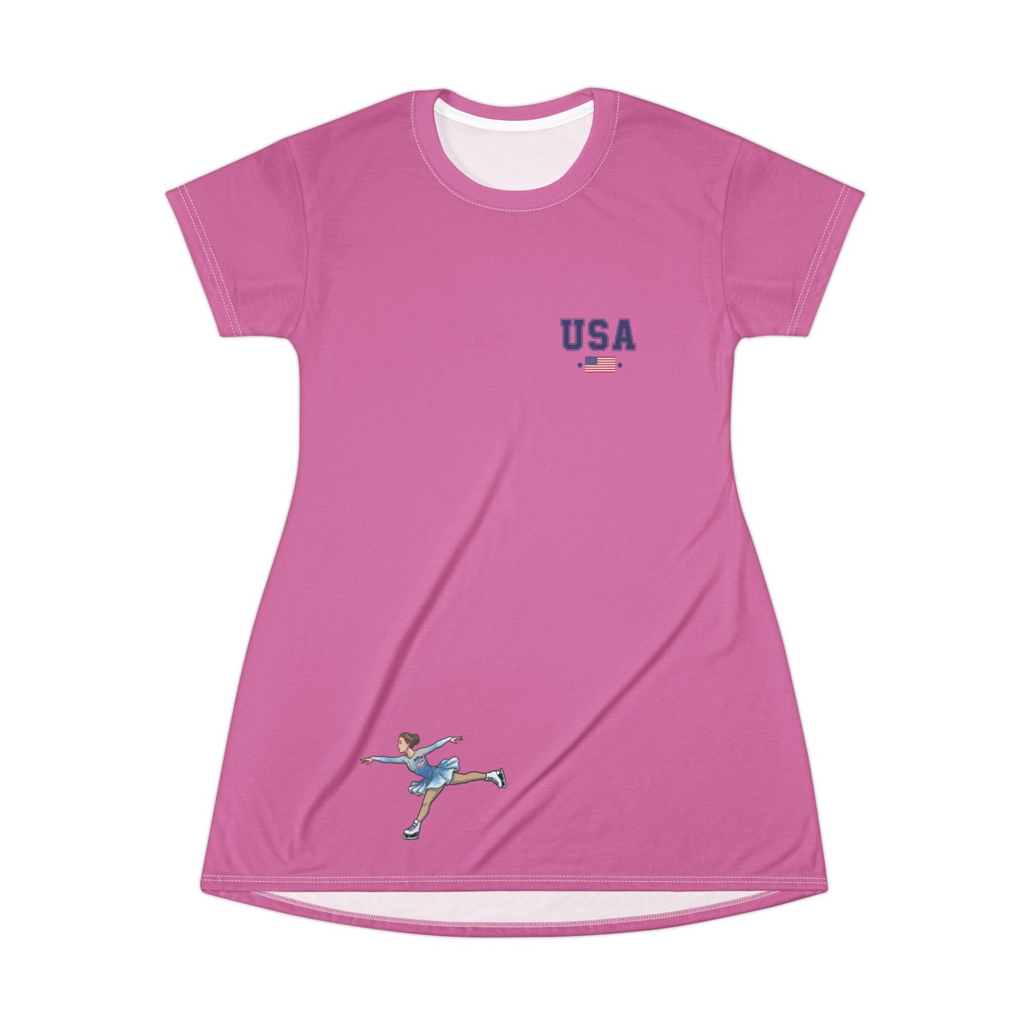 Princess Grace  TEAM USA  T-Shirt Dress