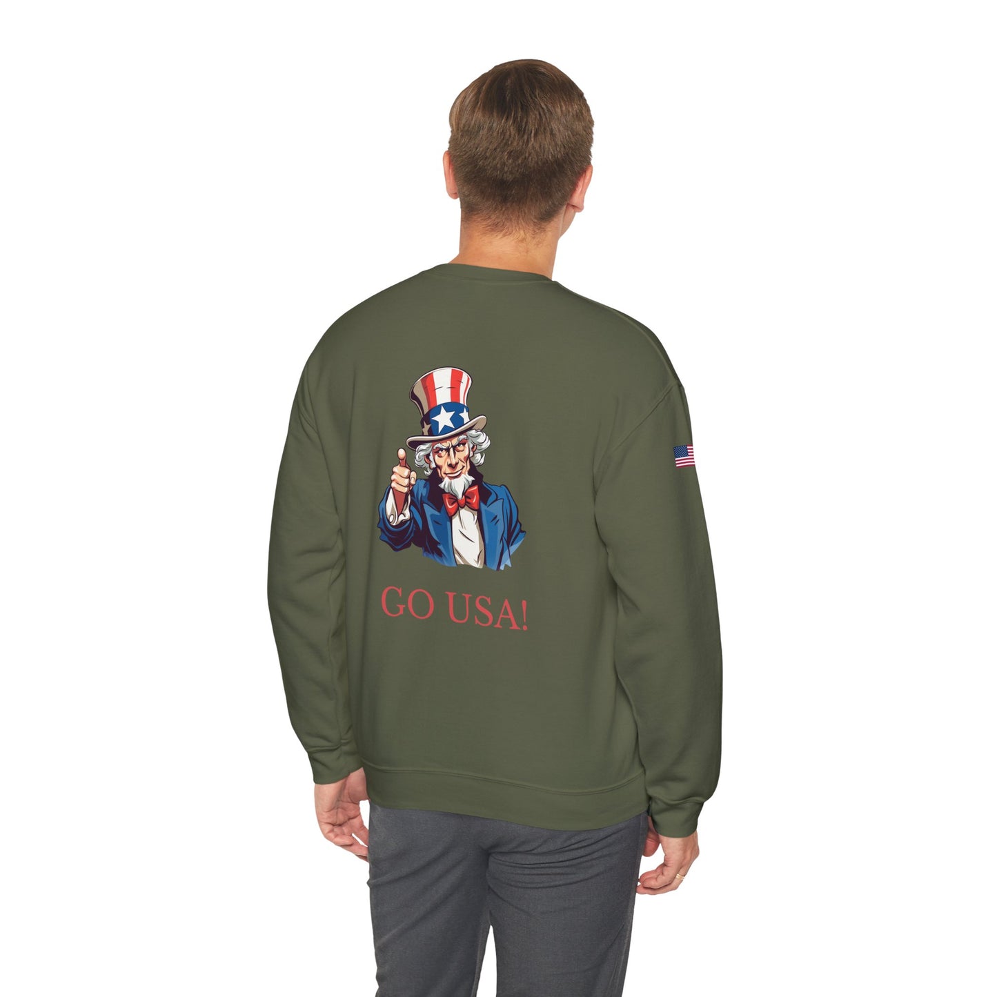 Princess Grace TEAM USA Unisex Heavy Blend Crewneck Sweatshirt