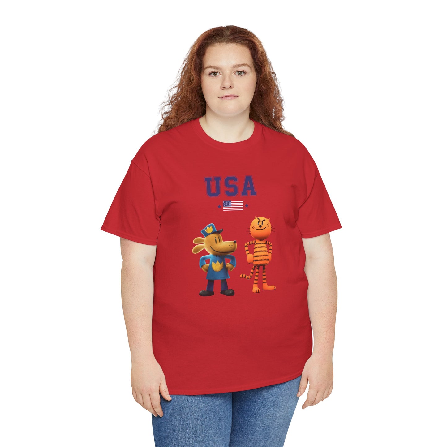 Princess Grace  TEAM USA  Unisex Heavy Cotton Tee