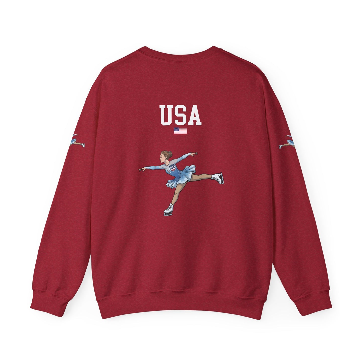 Princess Grace  TEAM USA   Unisex Heavy Blend Crewneck Sweatshirt