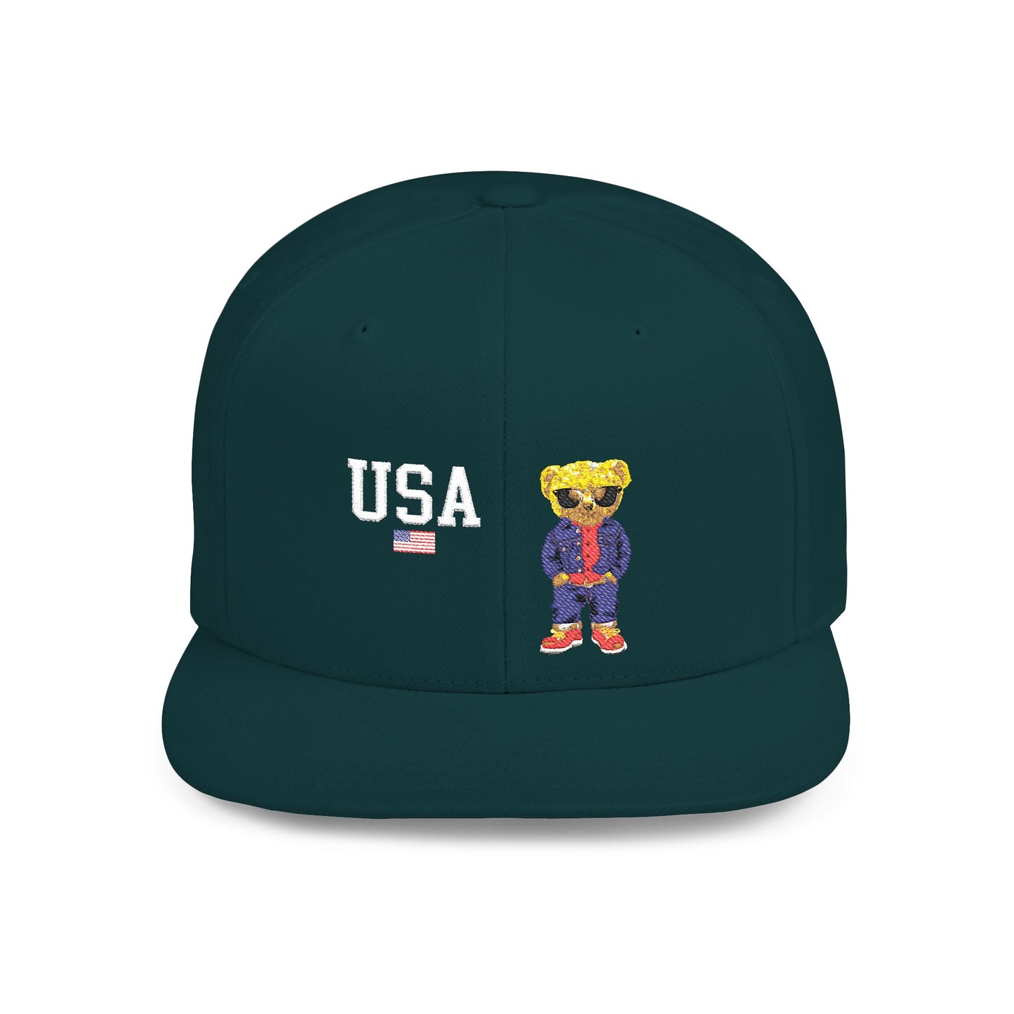 Princess Grace  TEAM USA  Flat Bill Snapback Hat