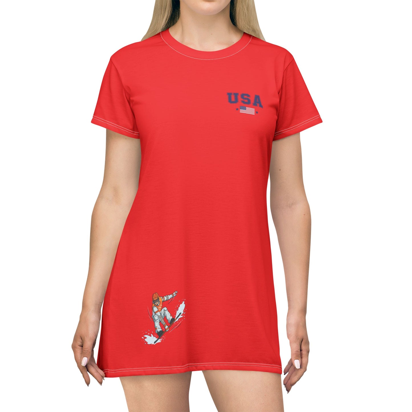 Princess Grace  TEAM USA  T-Shirt Dress