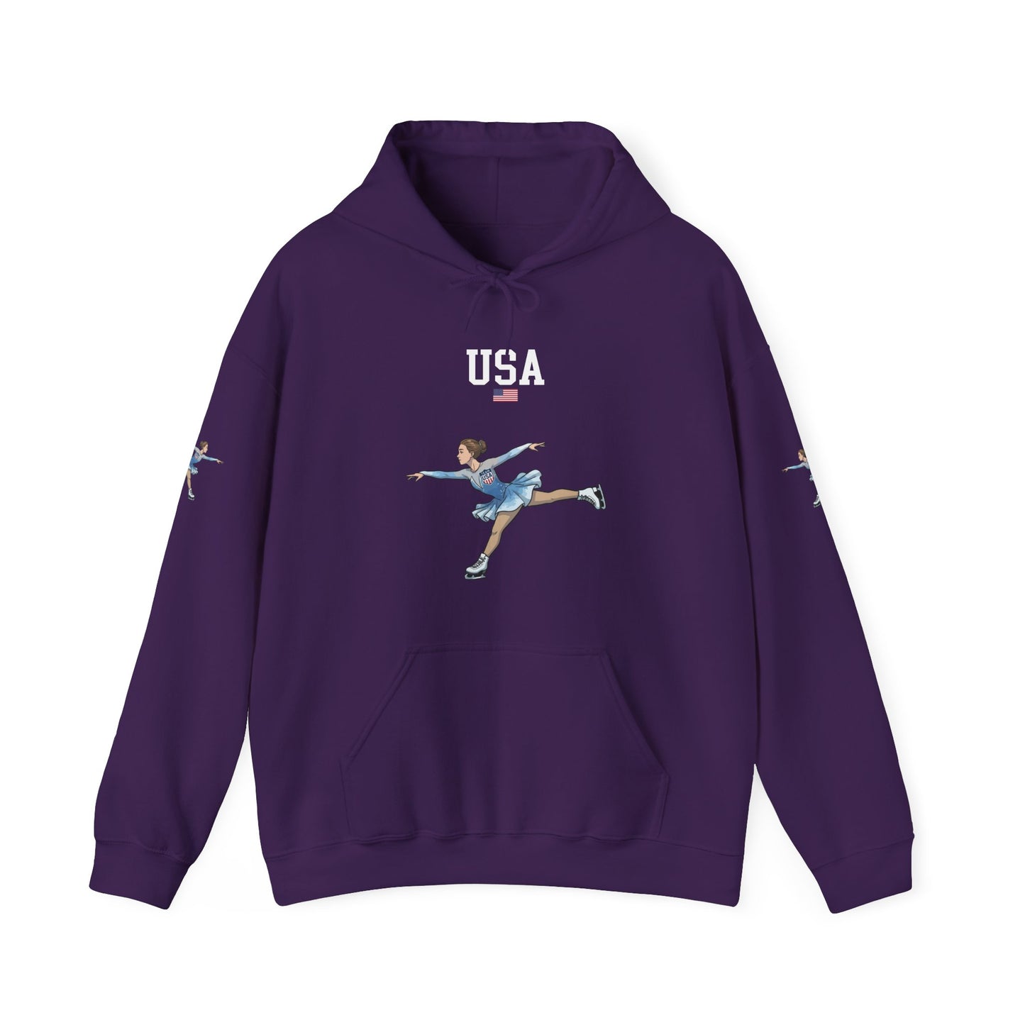 Princess Grace  TEAM USA  Unisex Heavy Blend Hooded Sweatshirt