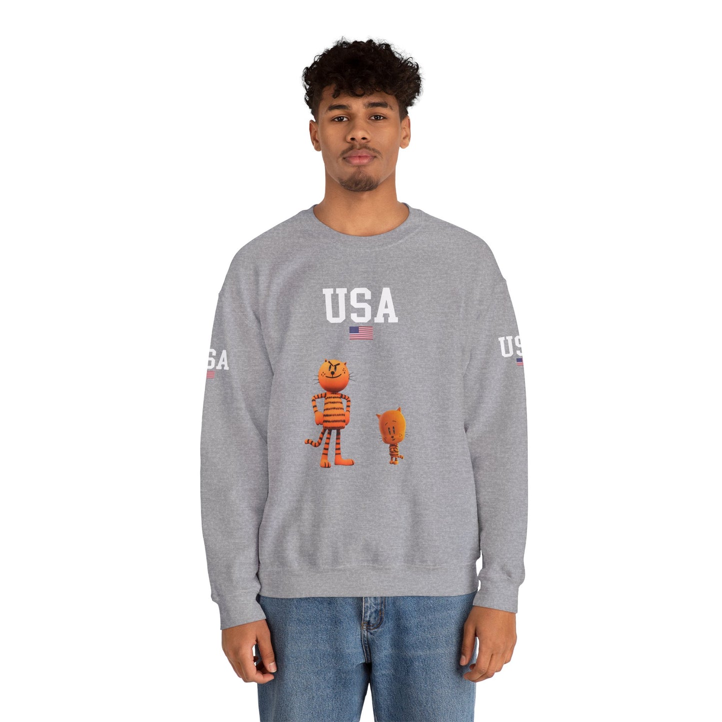 Princess Grace  TEAM USA  Unisex Heavy Blend  Crewneck Sweatshirt