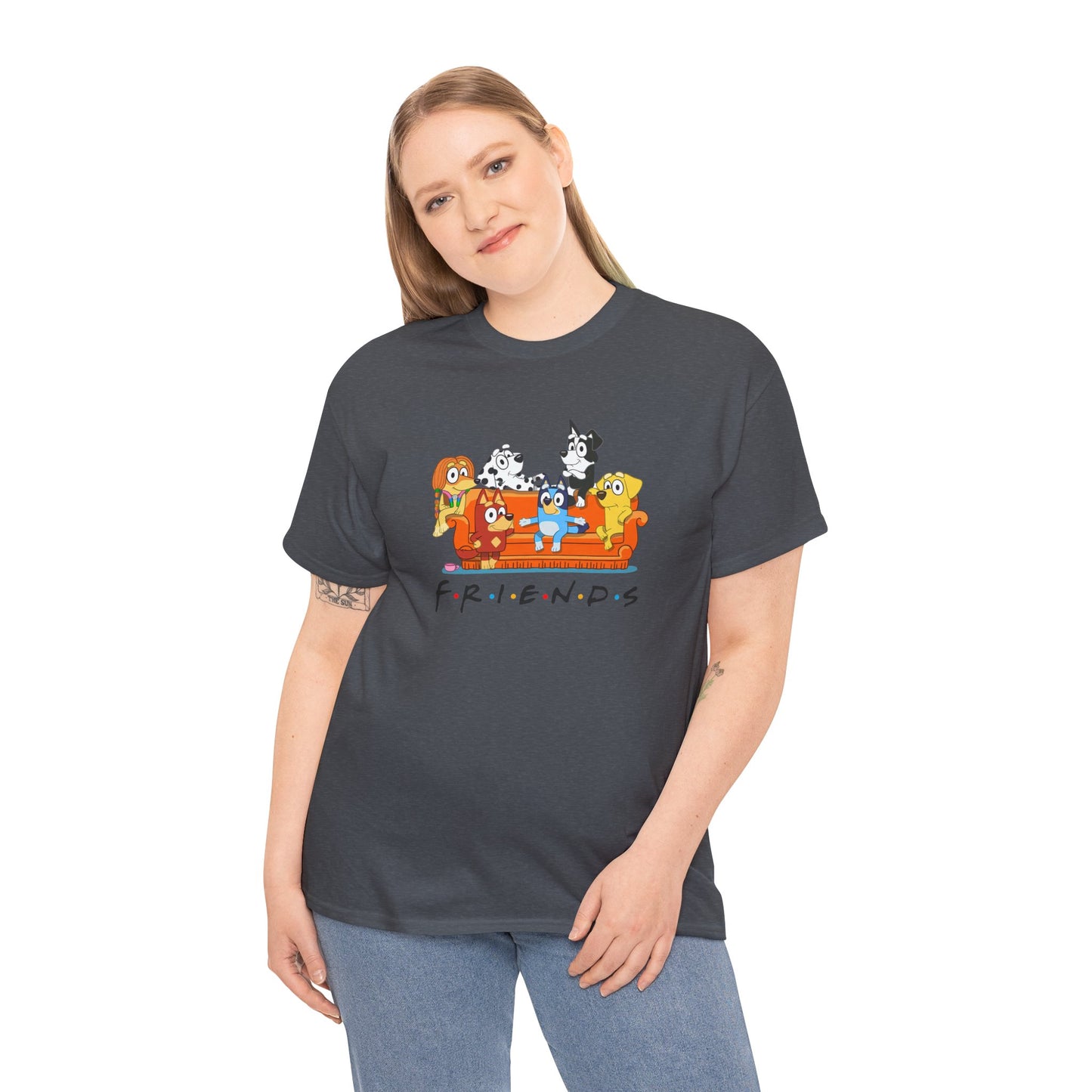 Princess Grace  Bluey  Funny Friends Graphic Tee for Pet Lovers