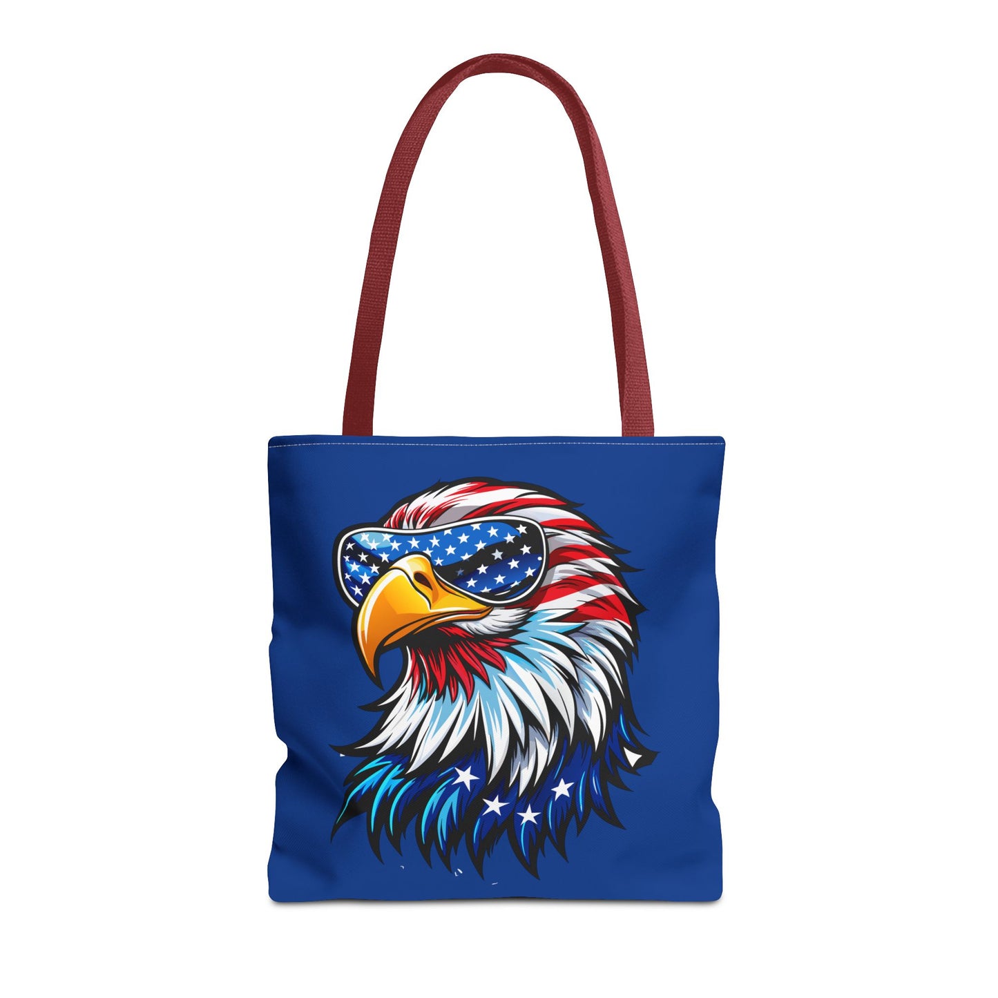 Princess Grace  Patriotic Eagle Tote Bag Stylish American Flag Design for Independence Day & Everyday Use