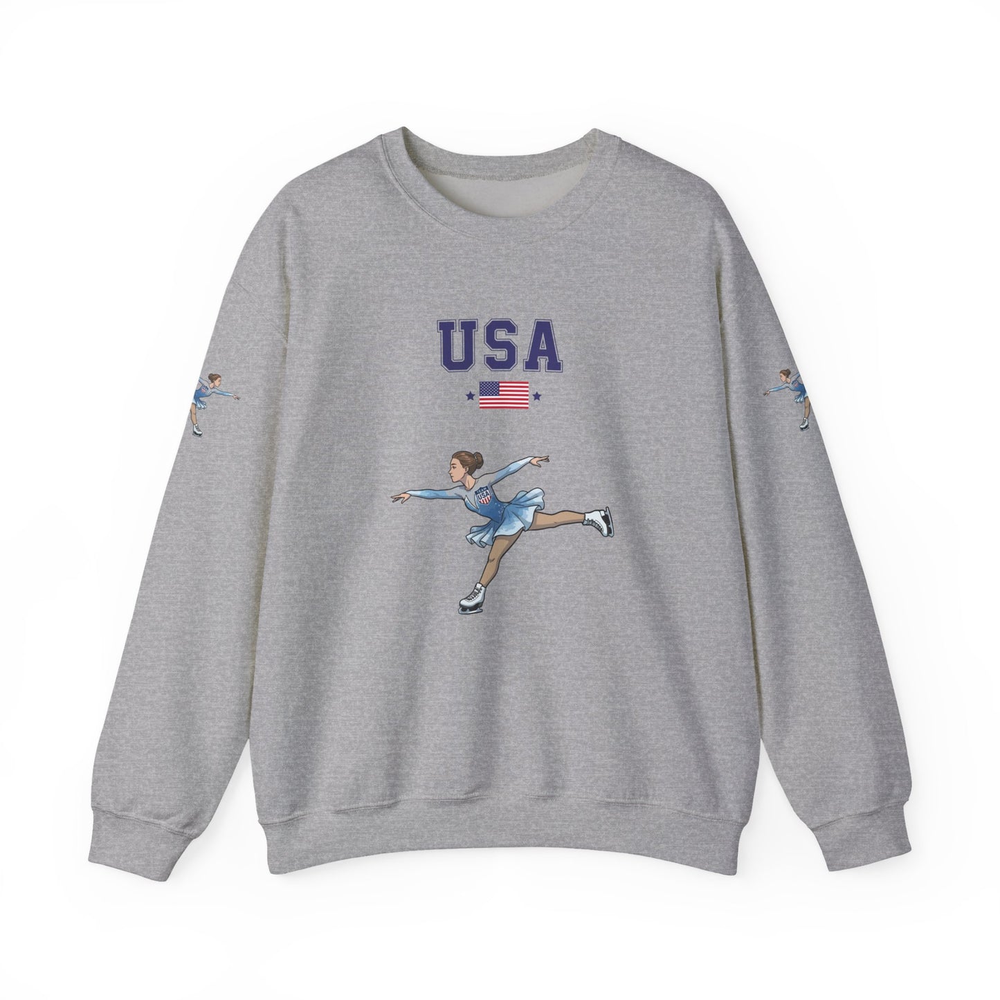 Princess Grace  TEAM USA  Unisex Heavy Blend  Crewneck Sweatshirt