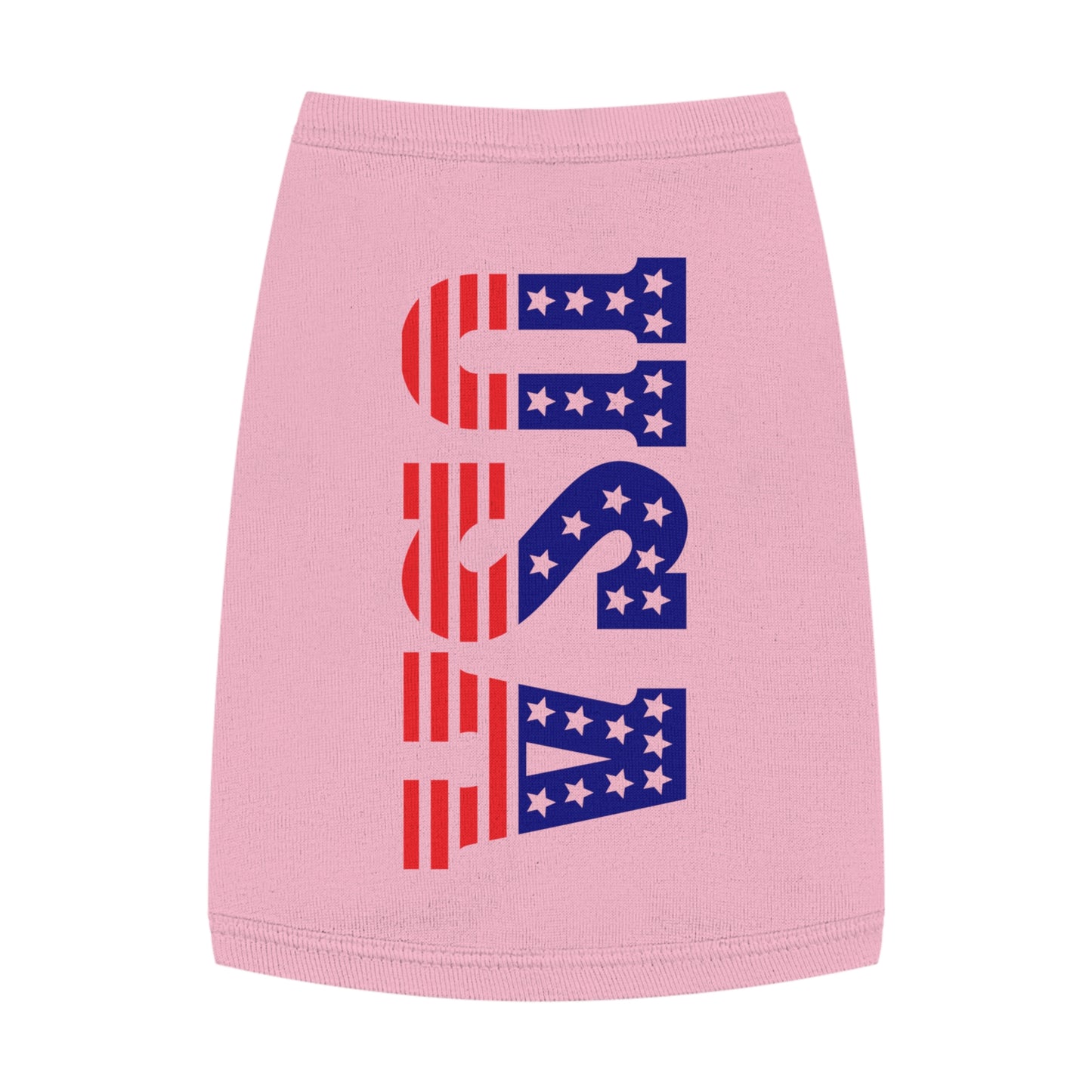 Princess Grace USA Patriotic Pet Tank Top Perfect for Independence Day & Summer Celebrations