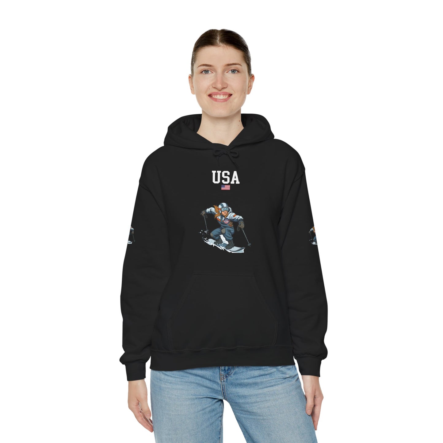 Princess Grace  TEAM USA  Unisex Heavy Blend  Hooded Sweatshirt