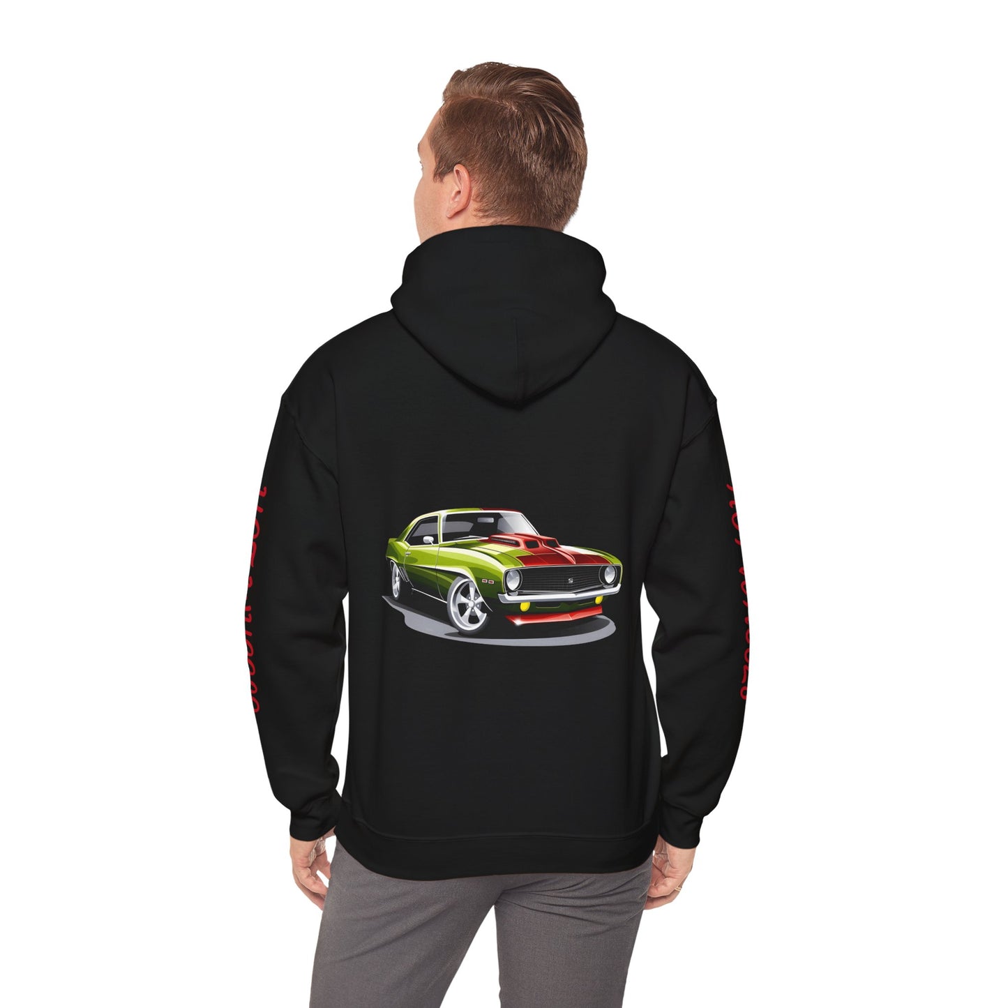 Princess Grace  Retro Hot Wheels Graphic Hoodie for Car Enthusiasts