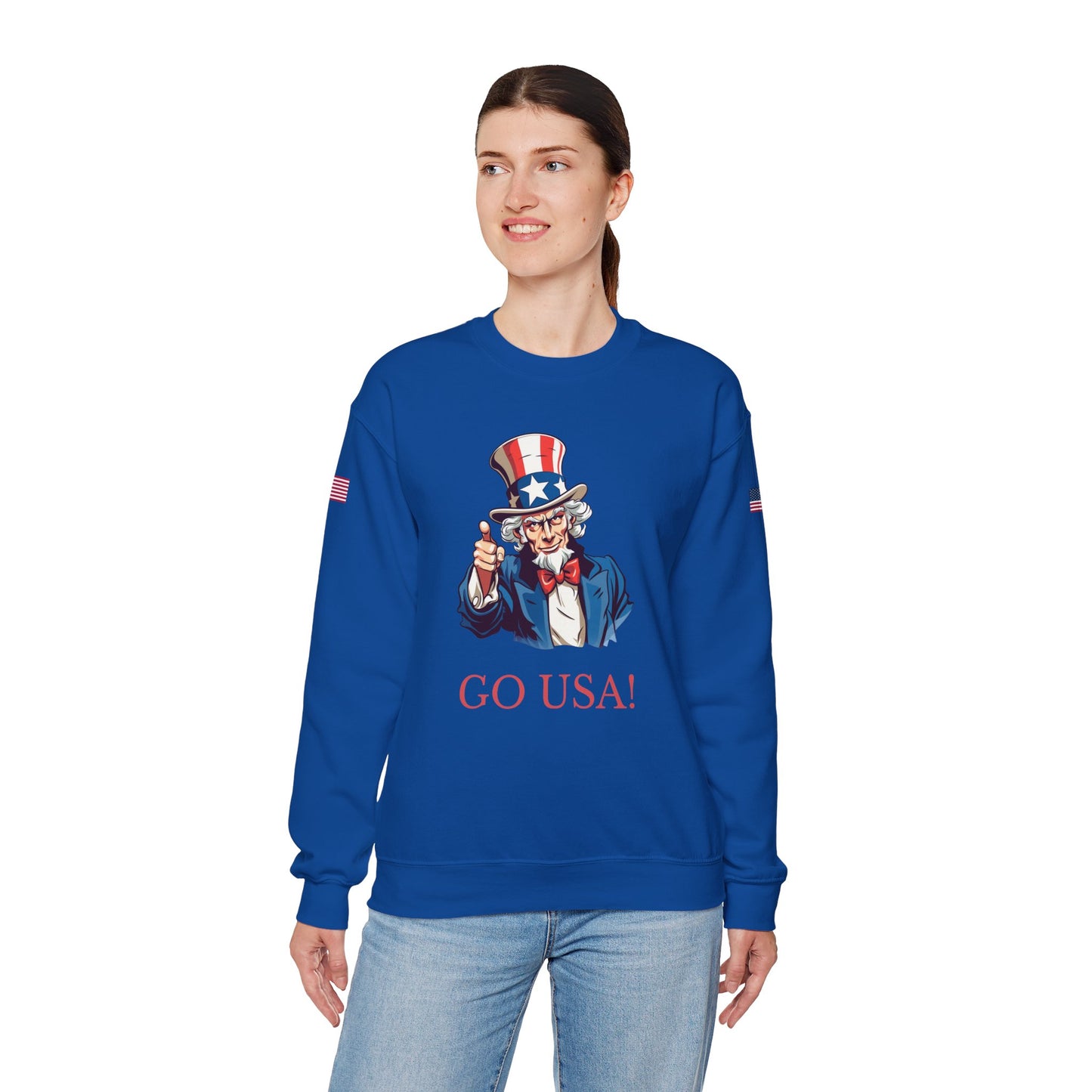 Princess Grace TEAM USA Unisex Heavy Blend Crewneck Sweatshirt