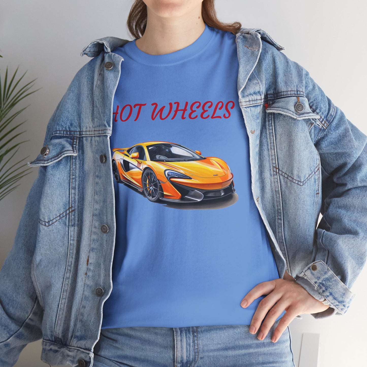 Princess Grace Hot Wheels Unisex Heavy Cotton Tee Perfect Gift for Car Enthusiasts