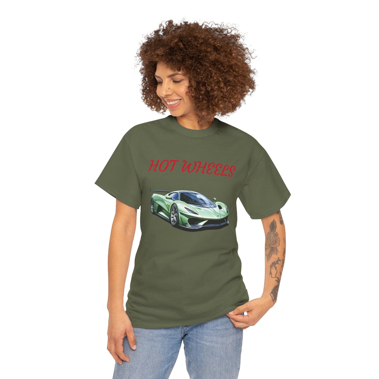 Princess Grace  Hot Wheels Car Unisex Heavy Cotton Tee Perfect for Car Enthusiasts