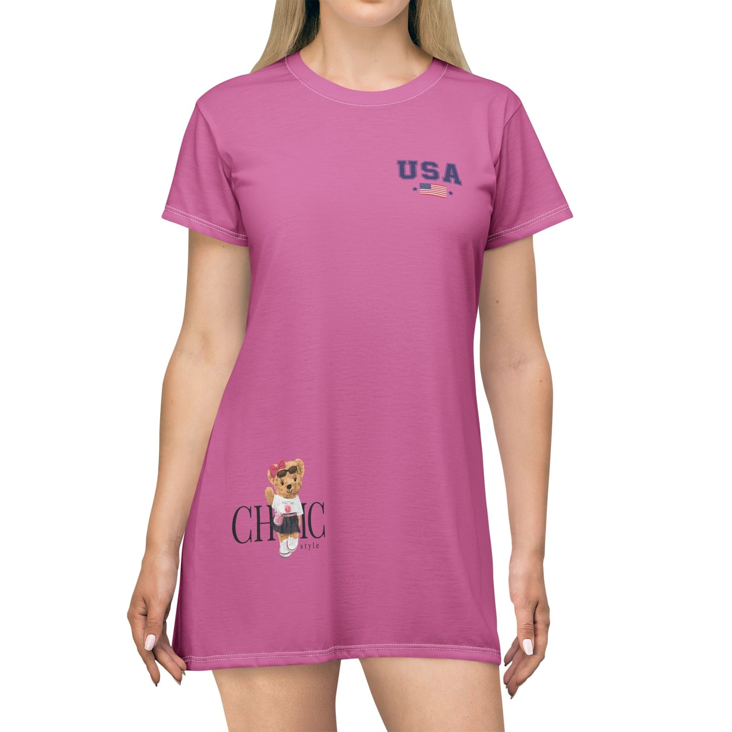 Princess Grace  TEAM USA  T-Shirt Dress