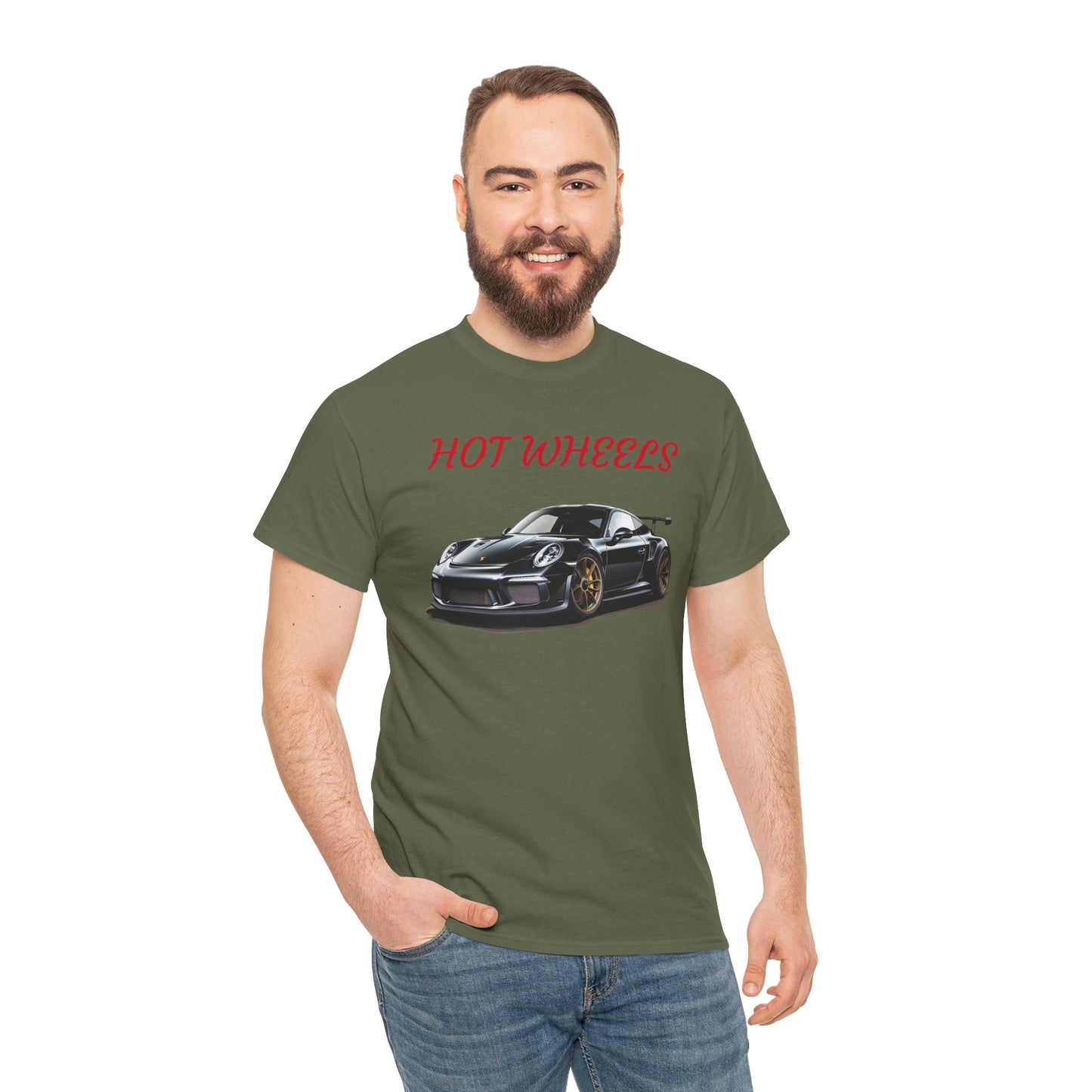 Princess Grace  Hot Wheels Unisex Heavy Cotton Tee Perfect for Car Enthusiasts