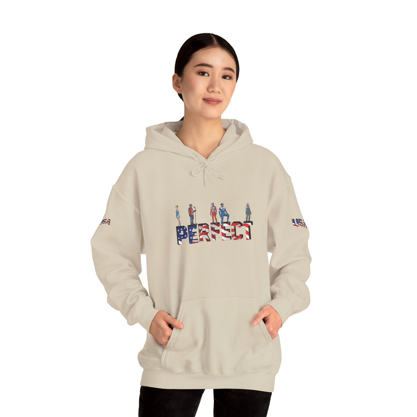 Princess Grace  TEAM USA  Unisex Heavy Blend  Hooded Sweatshirt