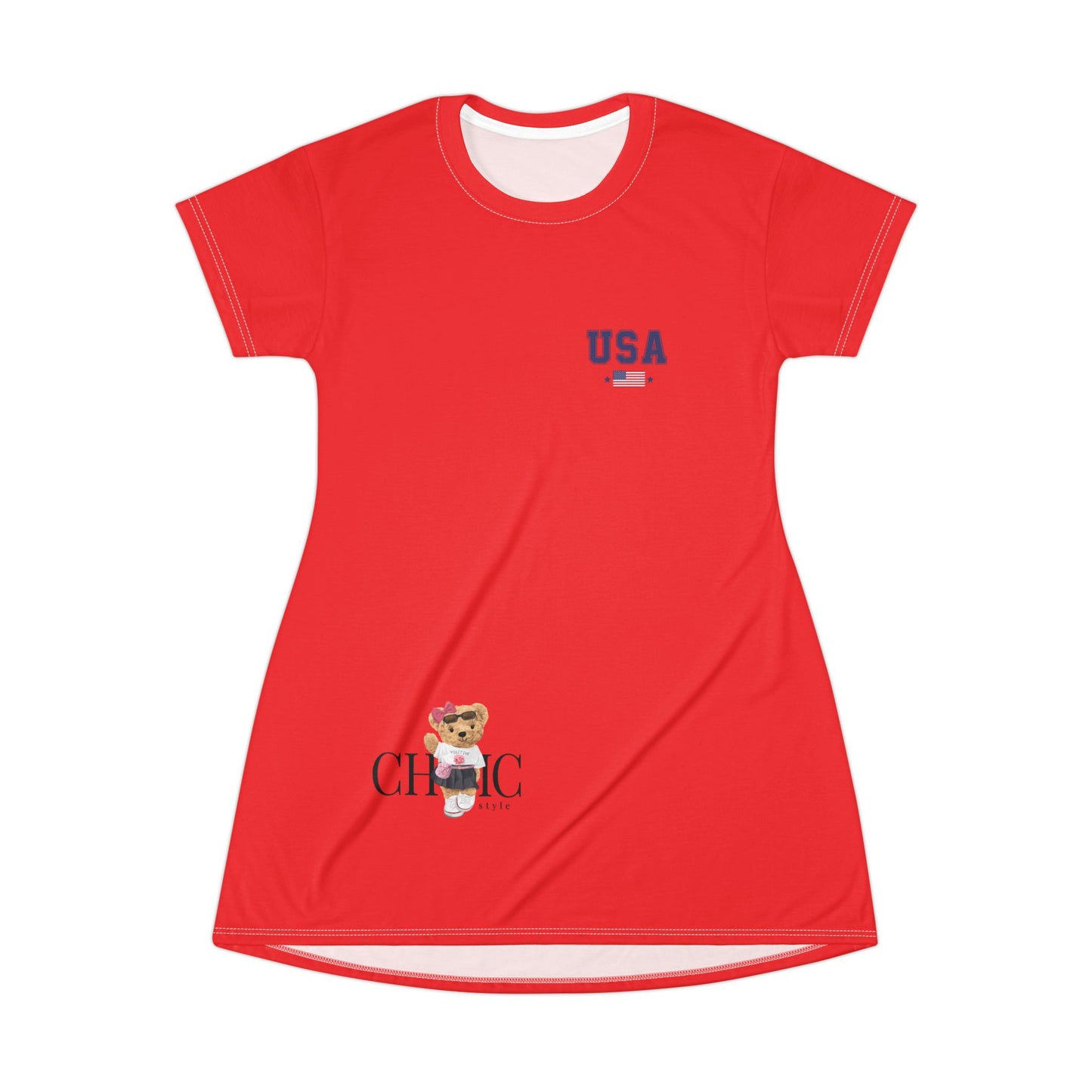 Princess Grace  TEAM USA  T-Shirt Dress
