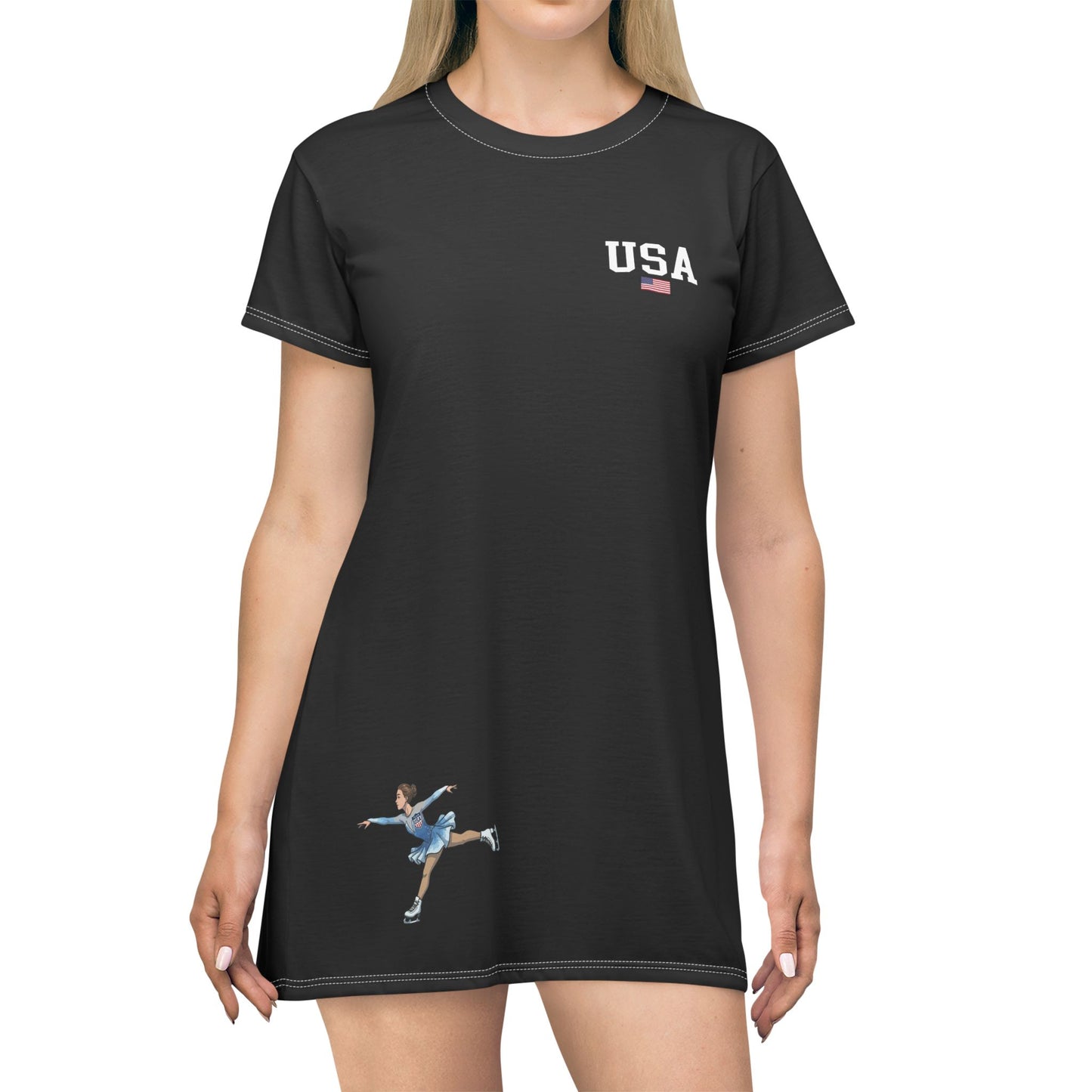 Princess Grace  TEAM USA  T-Shirt Dress