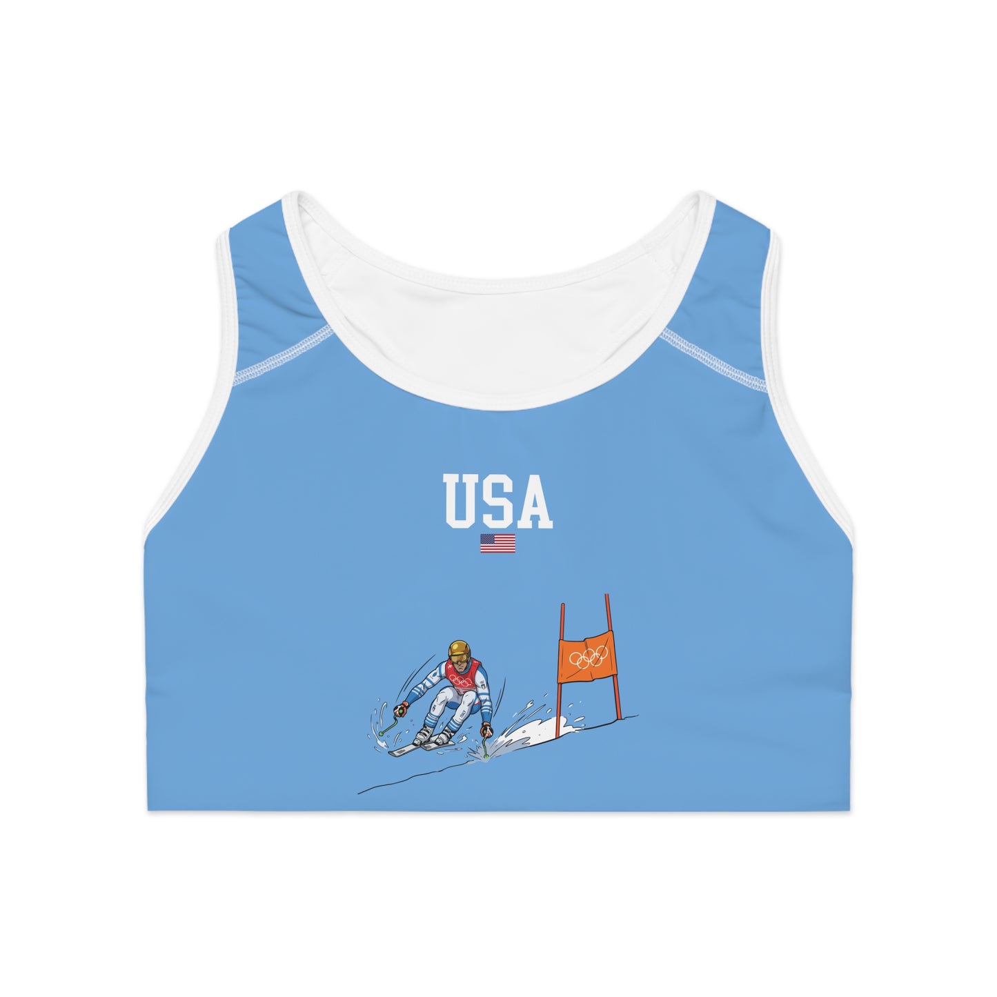 Princess Grace  TEAM USA  Sports Bra