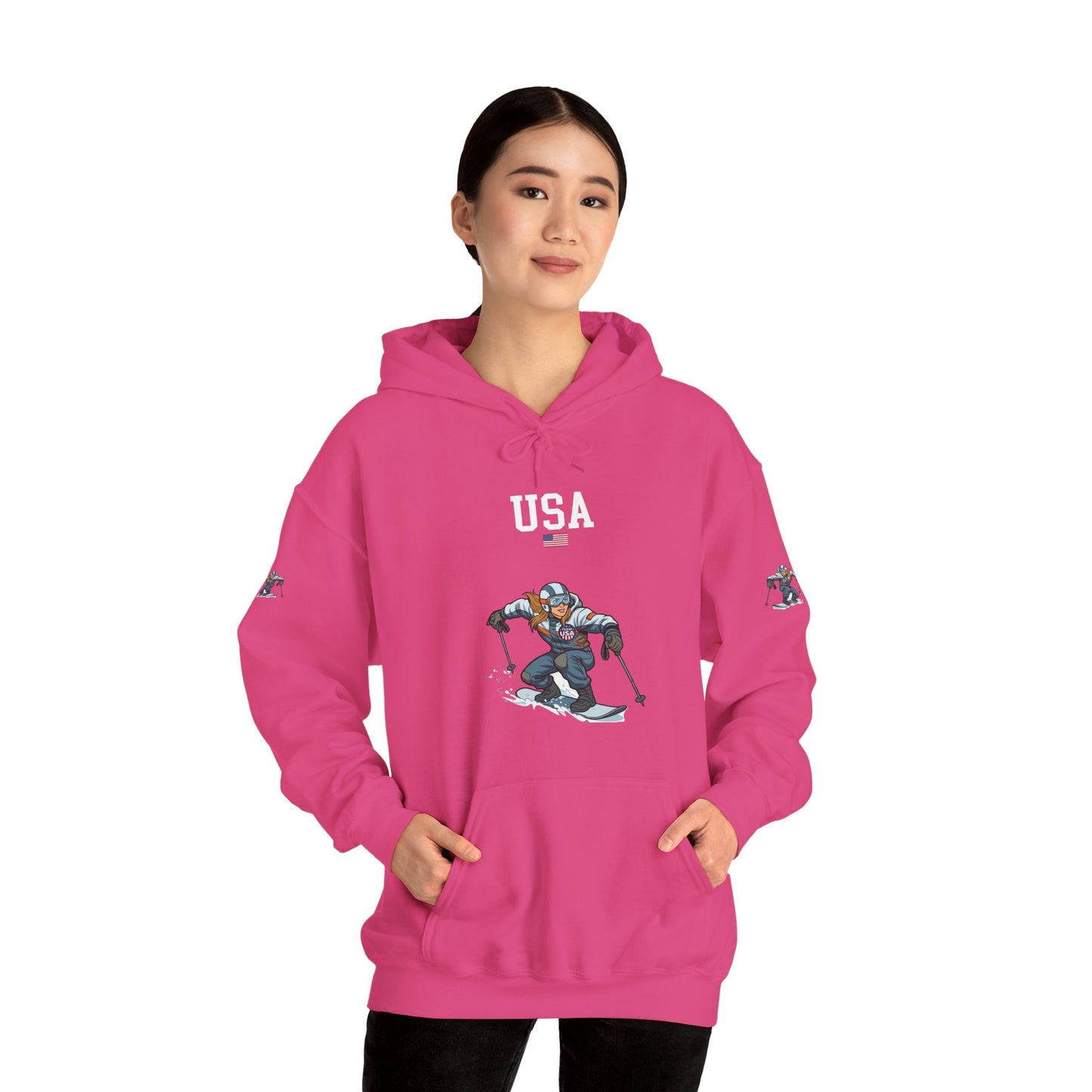 Princess Grace  TEAM USA  Unisex Heavy Blend Hooded Sweatshirt