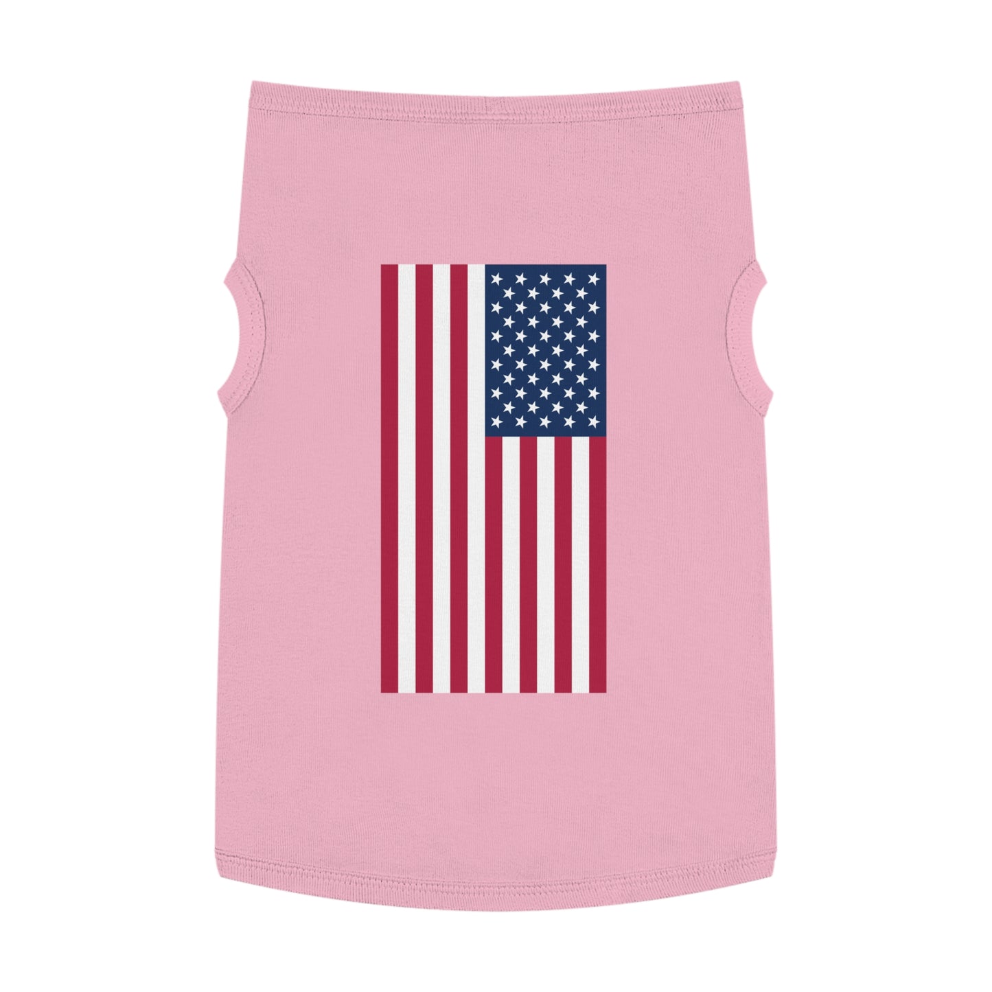 Princess Grace  American Flag Pet Tank Top Comfortable Patriotic Apparel for Dogs