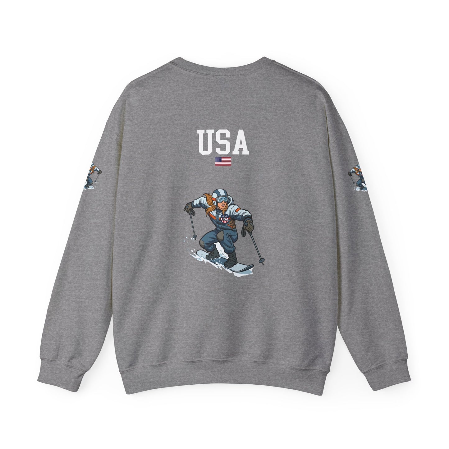 Princess Grace  TEAM USA  Unisex Heavy Blend  Crewneck Sweatshirt