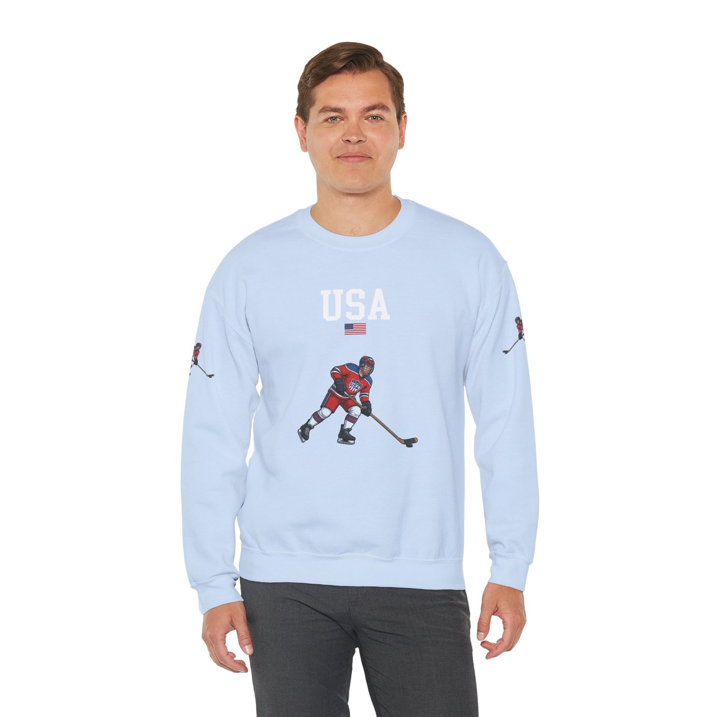 Princess Grace  TEAM USA  Unisex Heavy Blend  Crewneck Sweatshirt