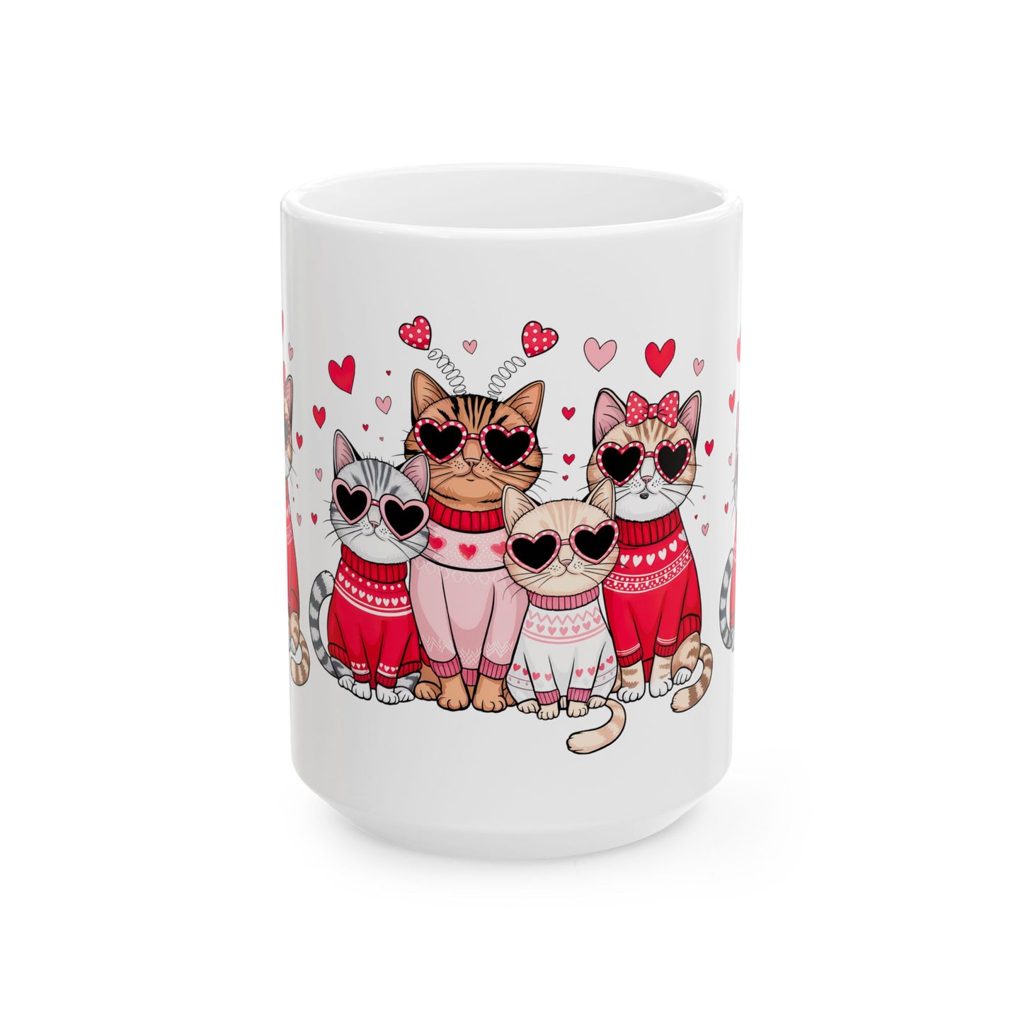 Princess Grace  Cute Cat Lovers Ceramic Mug   11oz & 15oz  Valentine's Day Gift