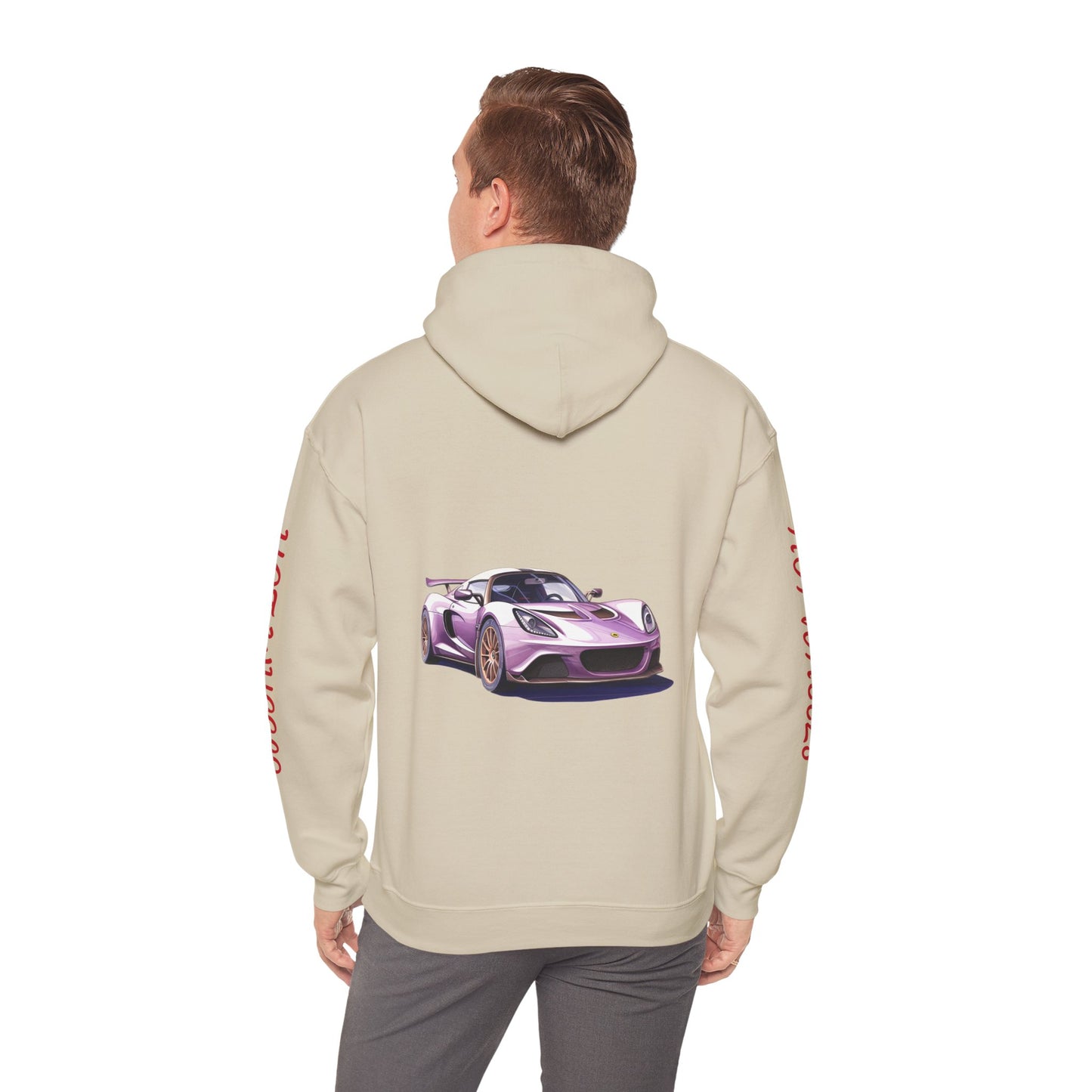 Princess Grace  Retro Hot Wheels Unisex Hoodie Cool Car Graphic Sweatshirt