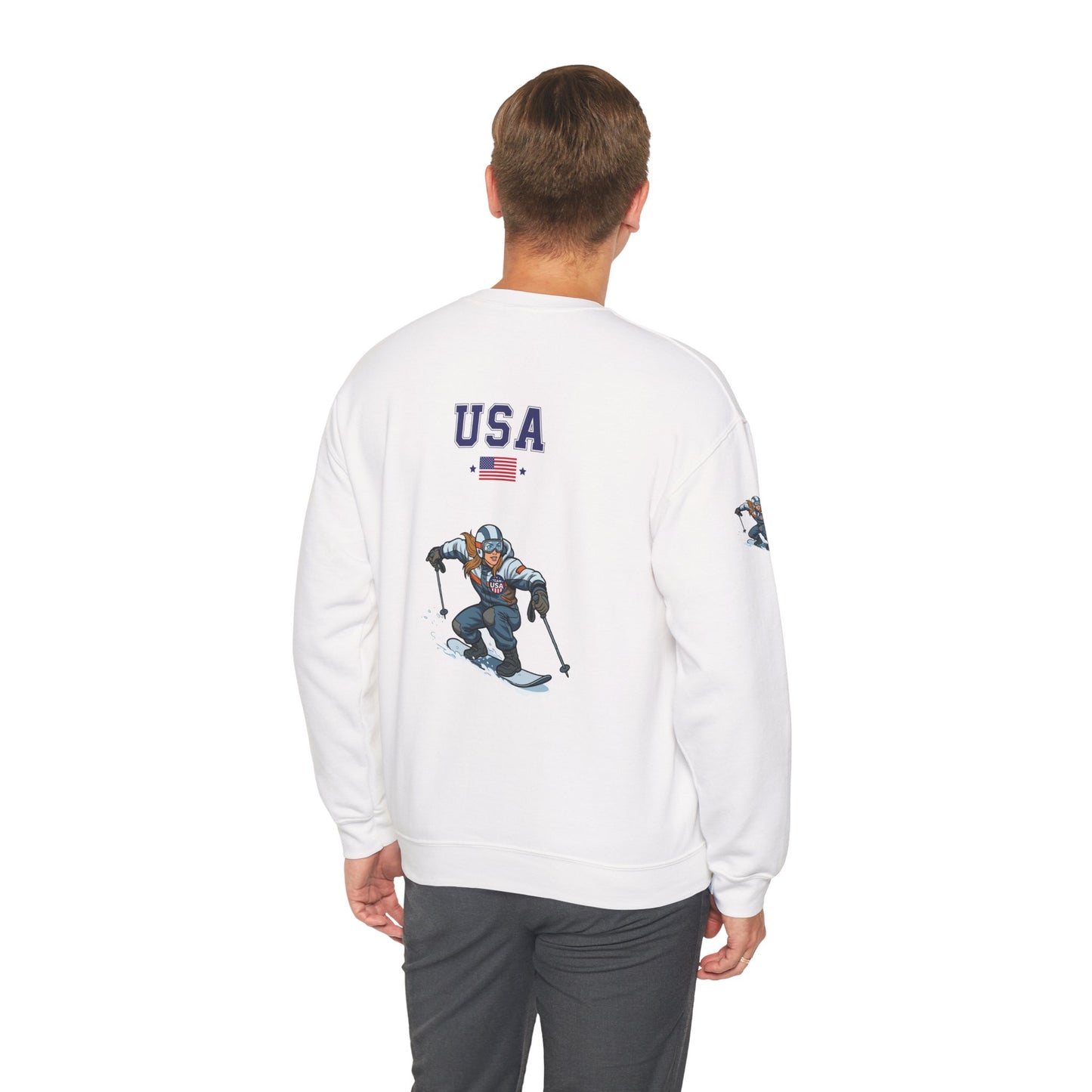Princess Grace  TEAM USA  Unisex Heavy Blend  Crewneck Sweatshirt