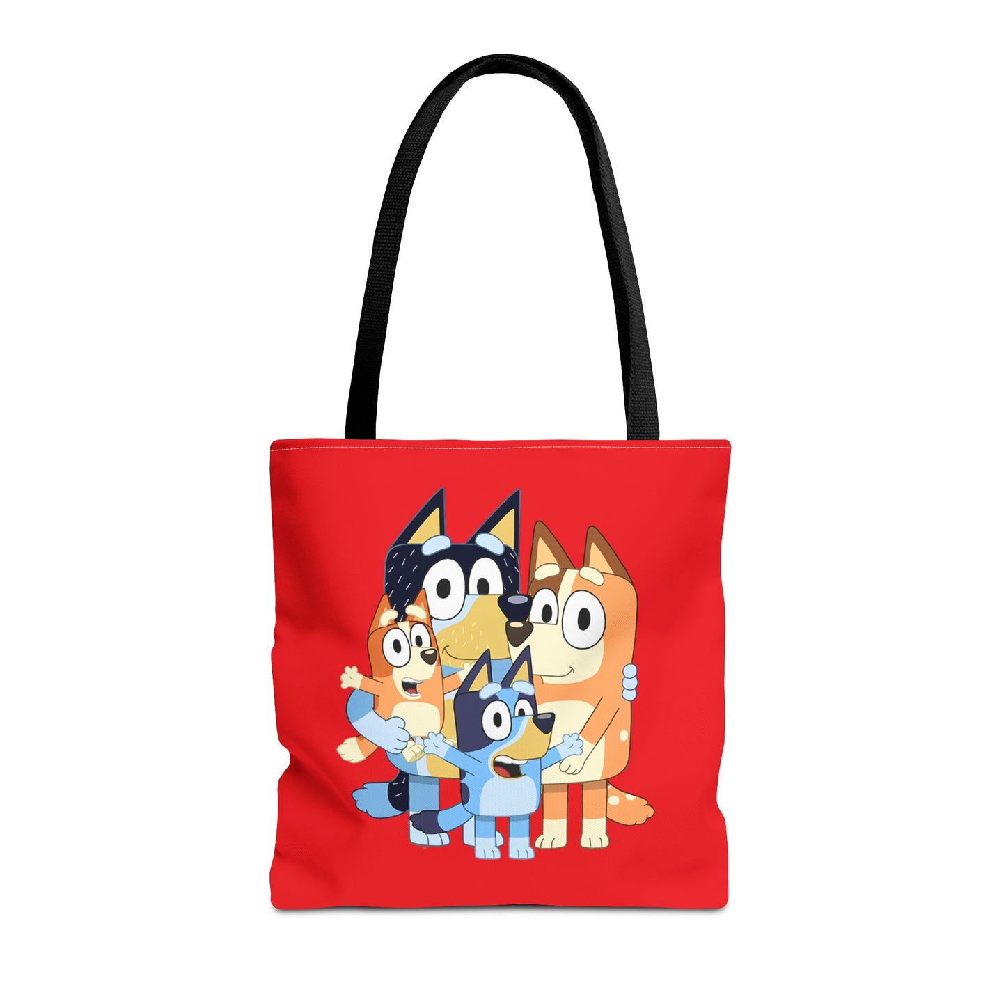 Princess Grace  Colorful Cartoon Family Tote Bag Ideal for Kids and Family Outings