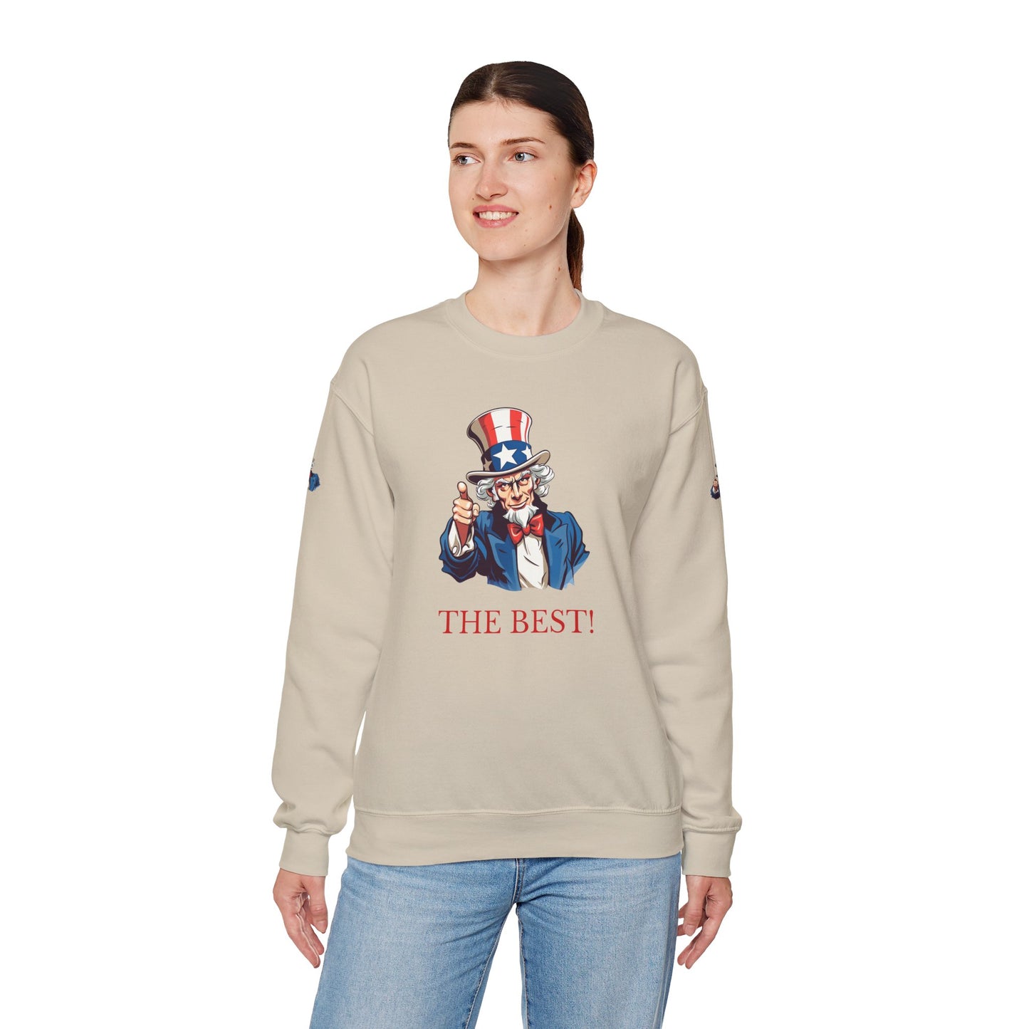 Princess Grace TEAM USA  Unisex Heavy Blend Crewneck Sweatshirt