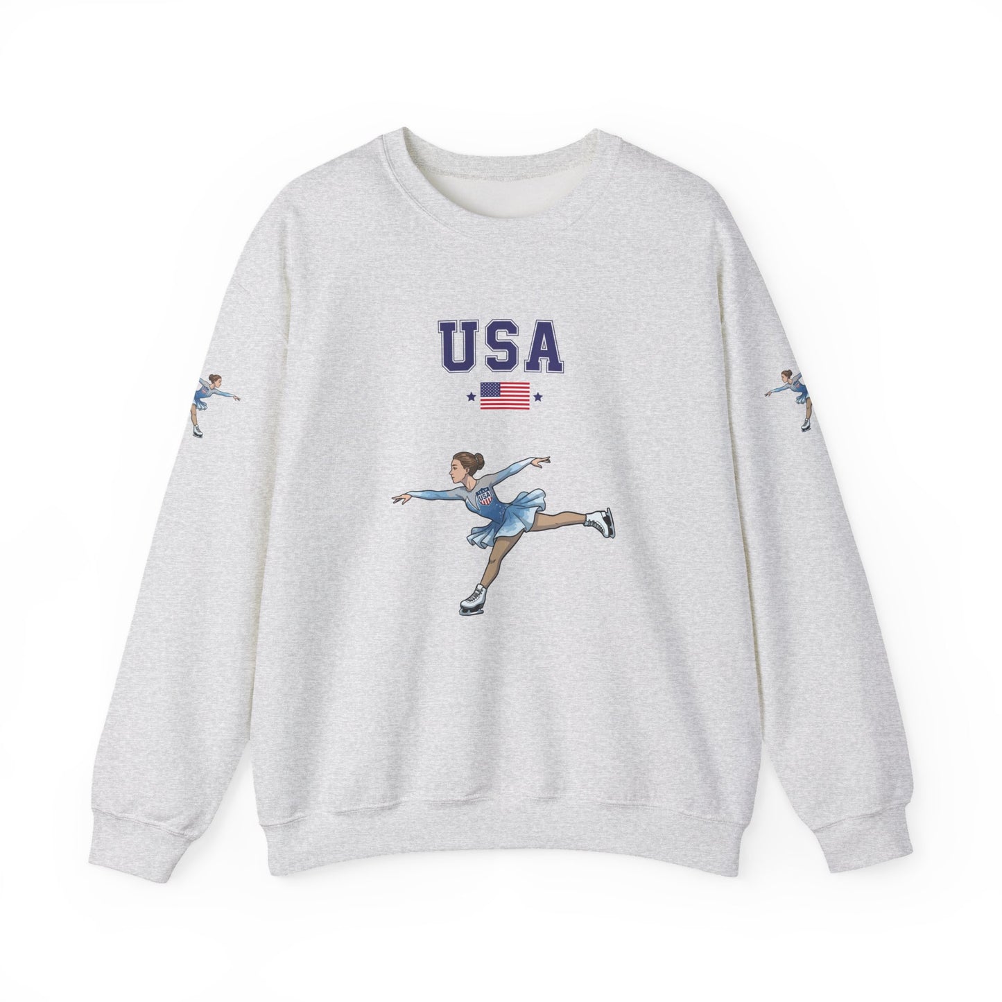 Princess Grace  TEAM USA  Unisex Heavy Blend  Crewneck Sweatshirt