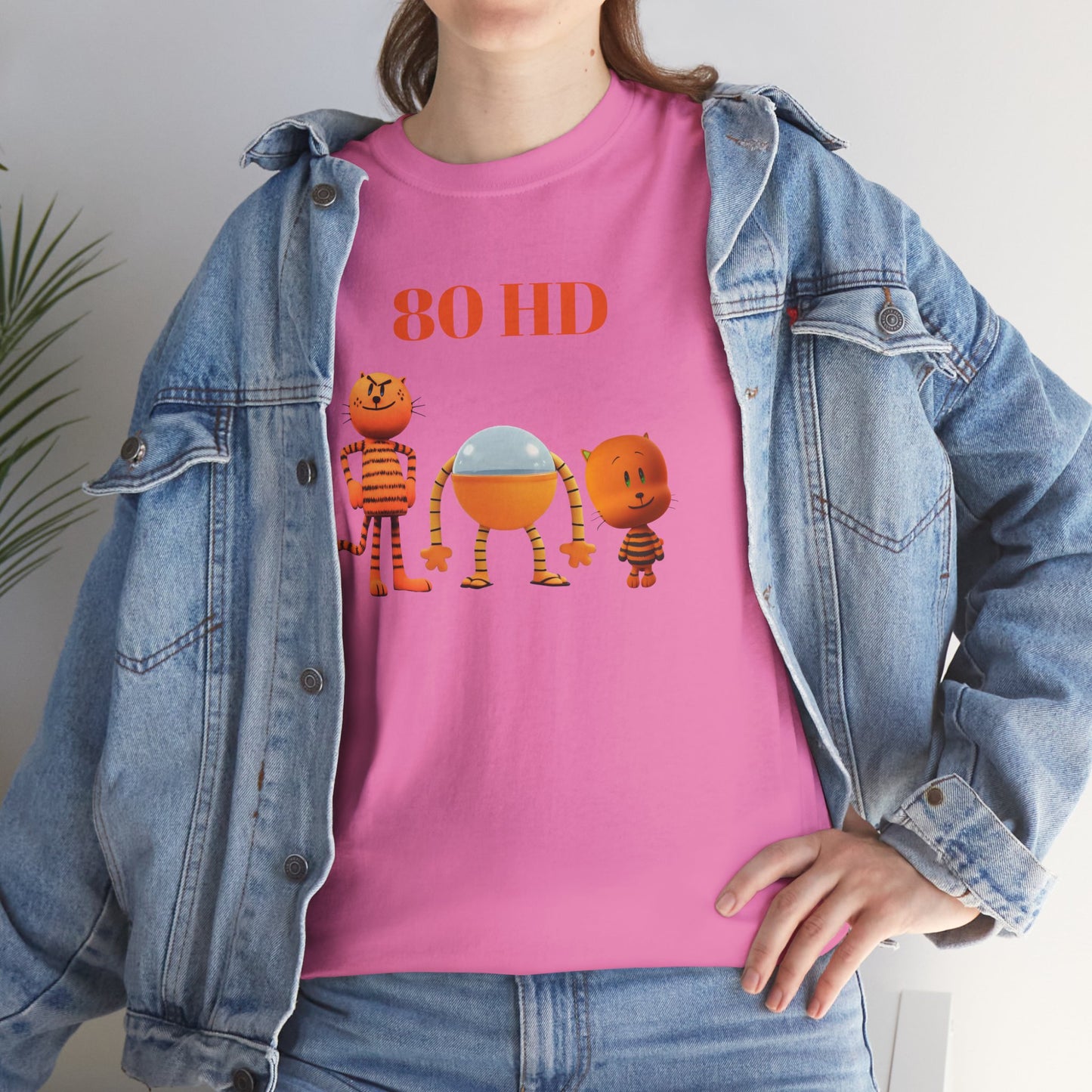 Princess Grace  Cartoon Animal Unisex Heavy Cotton Tee  80 HD Design