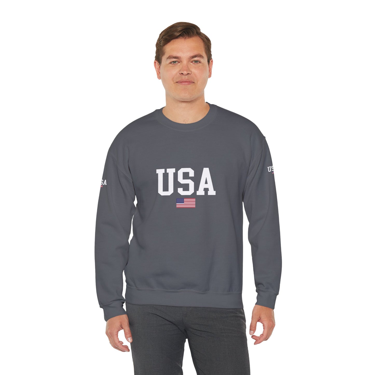 Princess Grace TEAM USA  Unisex Heavy Blend Crewneck Sweatshirt