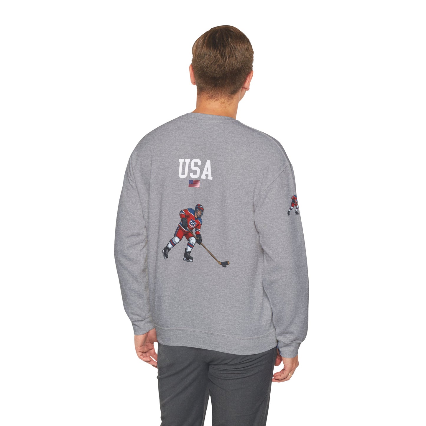 Princess Grace  TEAM USA  Unisex Heavy Blend Crewneck Sweatshirt