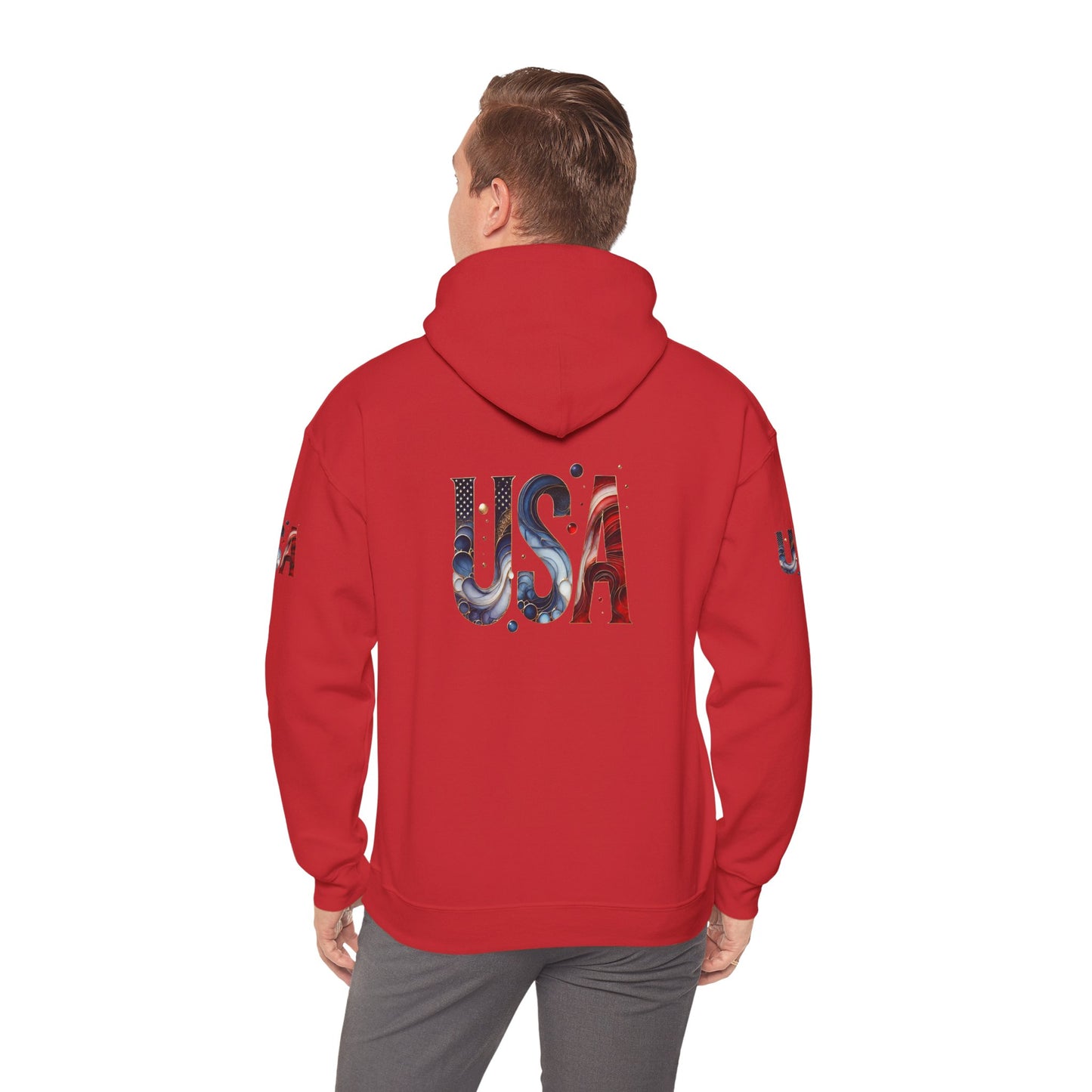 Princess Grace  TEAM USA  Unisex Heavy Bled   Hooded Sweatshirt