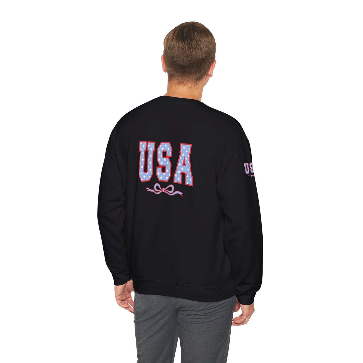 Princess Grace  TEAM USA  Unisex Patriotic Crewneck Sweatshirt for All Seasons