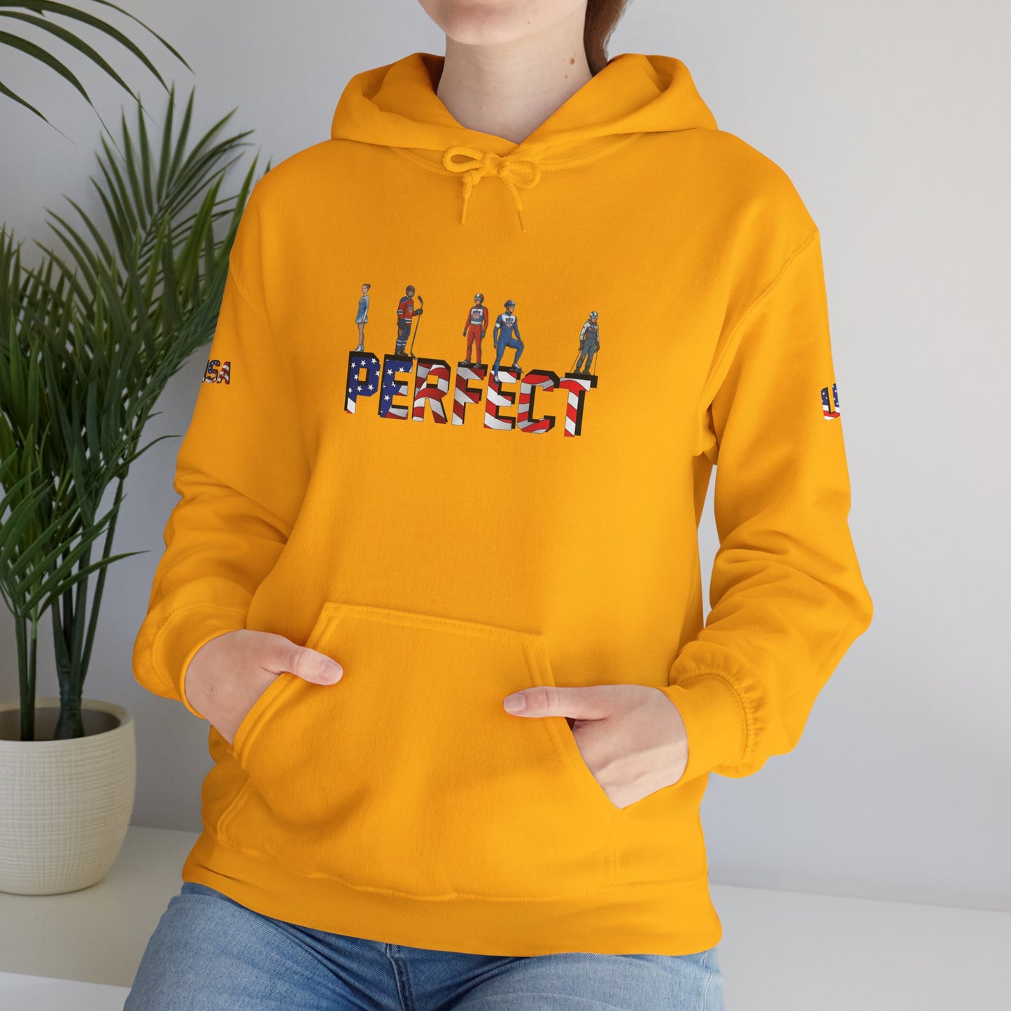 Princess Grace  TEAM USA  Unisex Heavy Blend  Hooded Sweatshirt