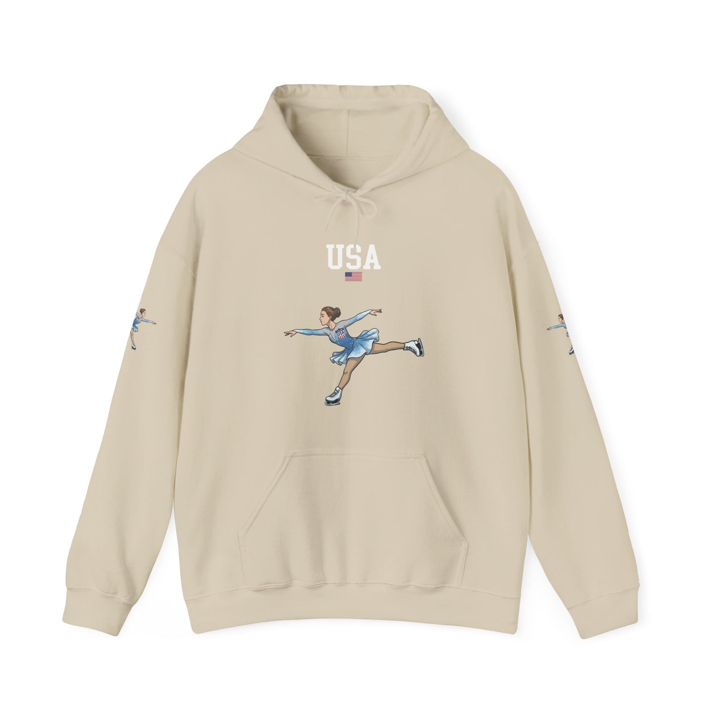 Princess Grace  TEAM USA  Unisex Heavy Blend Hooded Sweatshirt