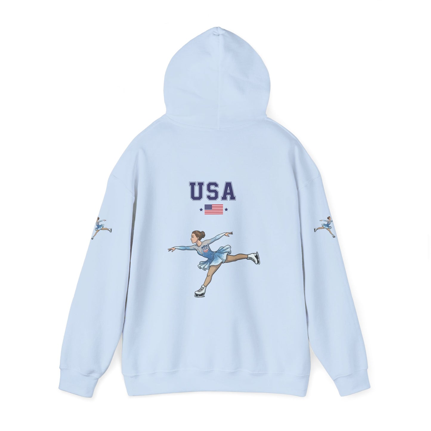 Princess Grace  TEAM USA  Unisex Heavy Blend Hooded Sweatshirt
