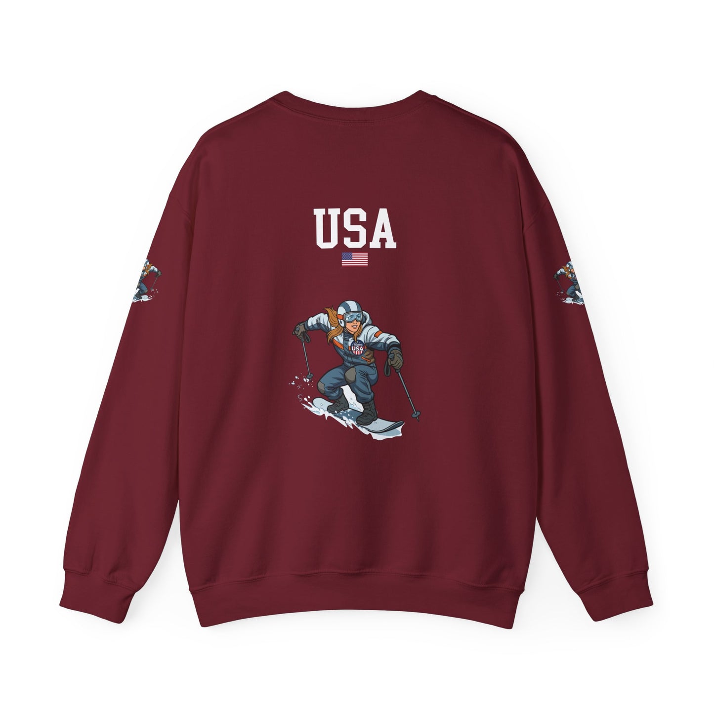 Princess Grace  TEAM USA  Unisex Heavy Blend  Crewneck Sweatshirt
