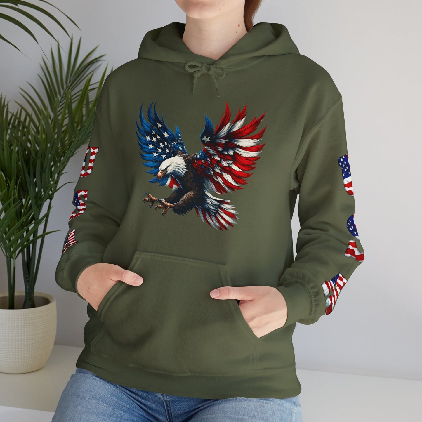 Princess Grace  American Eagle Unisex Heavy Blend Hooded Sweatshirt