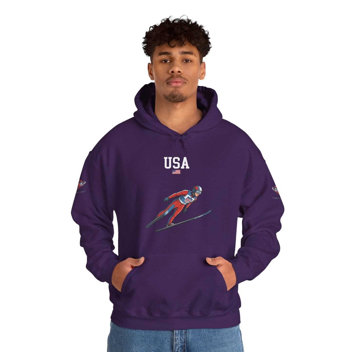 Princess Grace  TEAM USA  Unisex Heavy Blend Hooded Sweatshirt