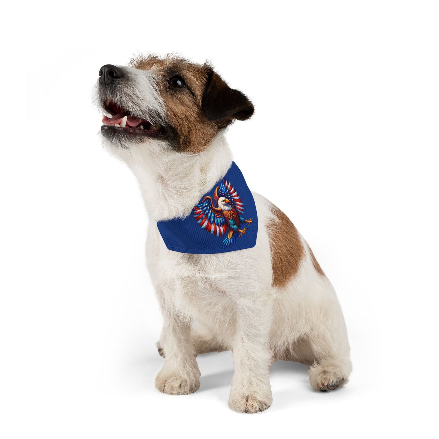 Princess Grace  Patriotic Eagle Pet Bandana Collar for Dogs  Perfect for Celebrations