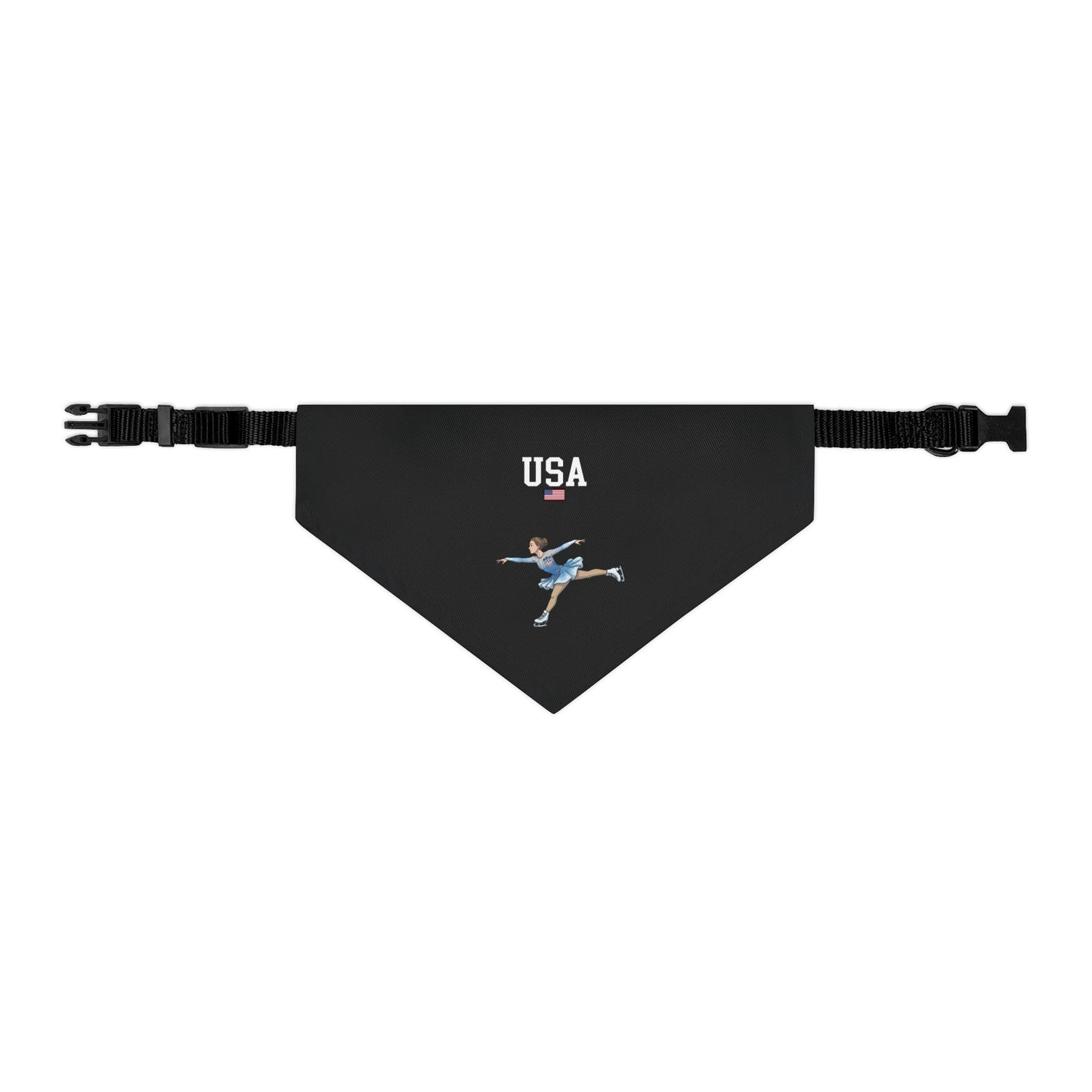 Princess Grace  TEAM USA  Pet Bandana Collar