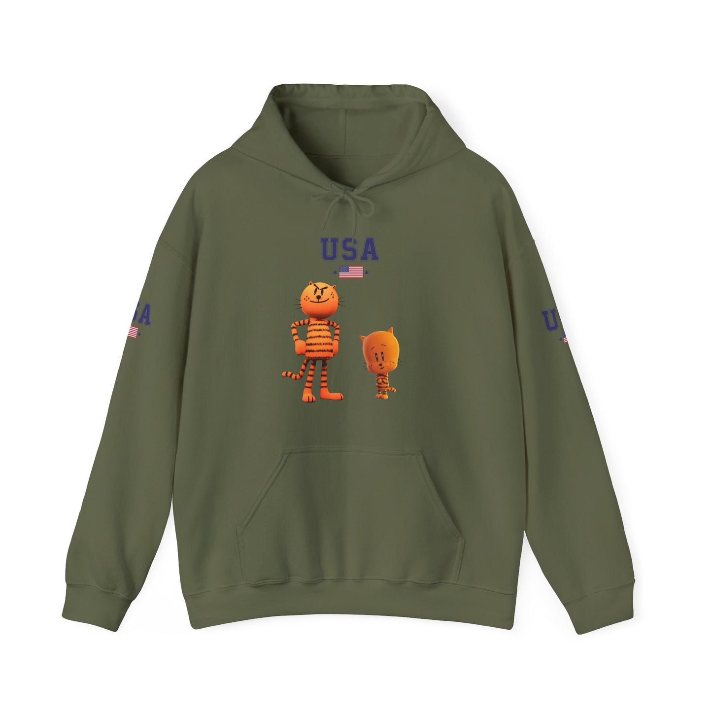 Princess Grace  TEAM USA  Unisex Heavy Blend  Hooded Sweatshirt