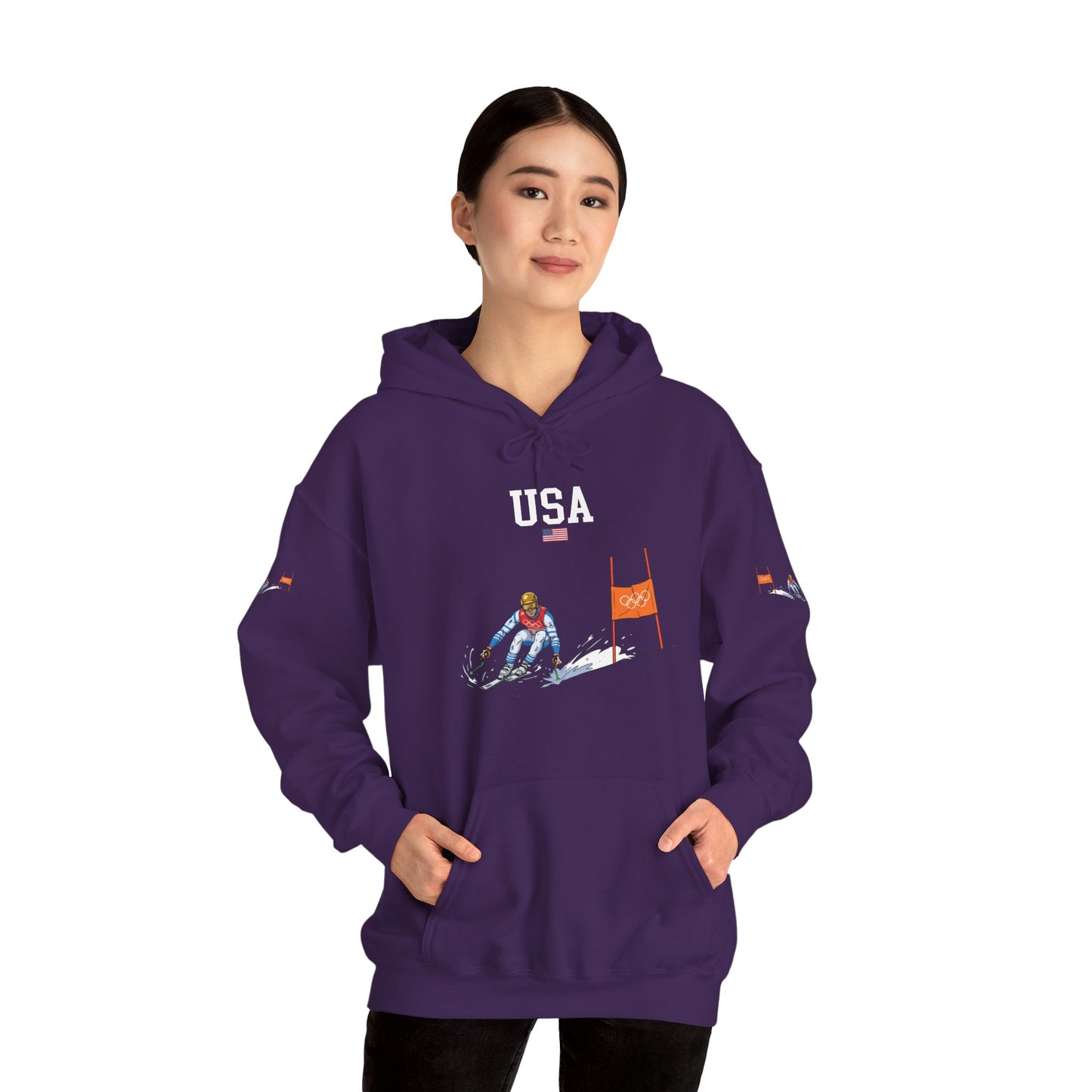 Princess Grace  TEAM USA  Unisex Heavy Blend  Hooded Sweatshirt